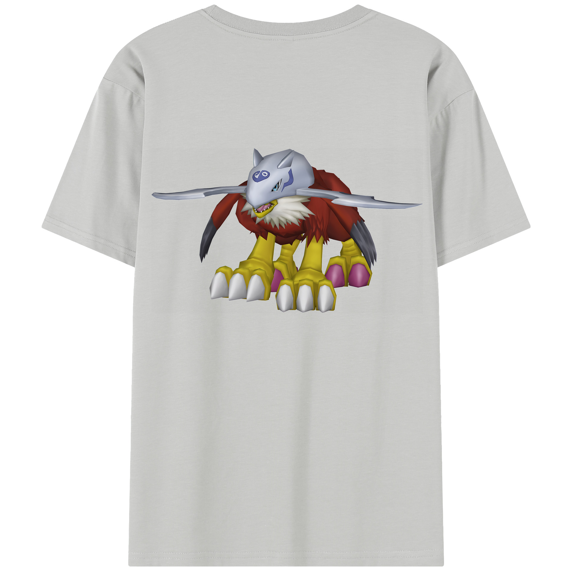 （画像用） Digimon デジタルモンスター/デジモン レディース半袖Tシャツ(バックプリント)