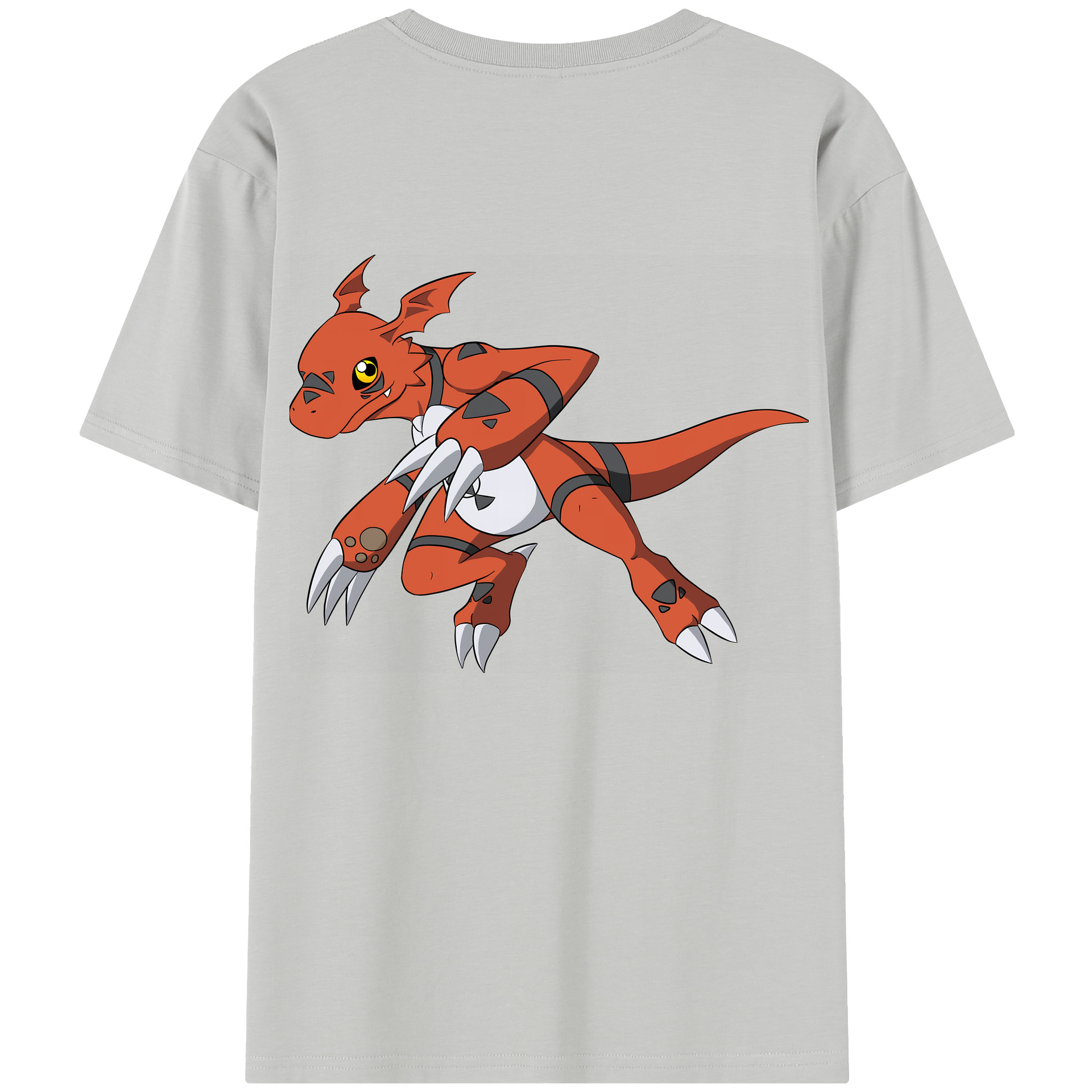 （画像用） Digimon デジタルモンスター/デジモン レディース半袖Tシャツ(バックプリント)