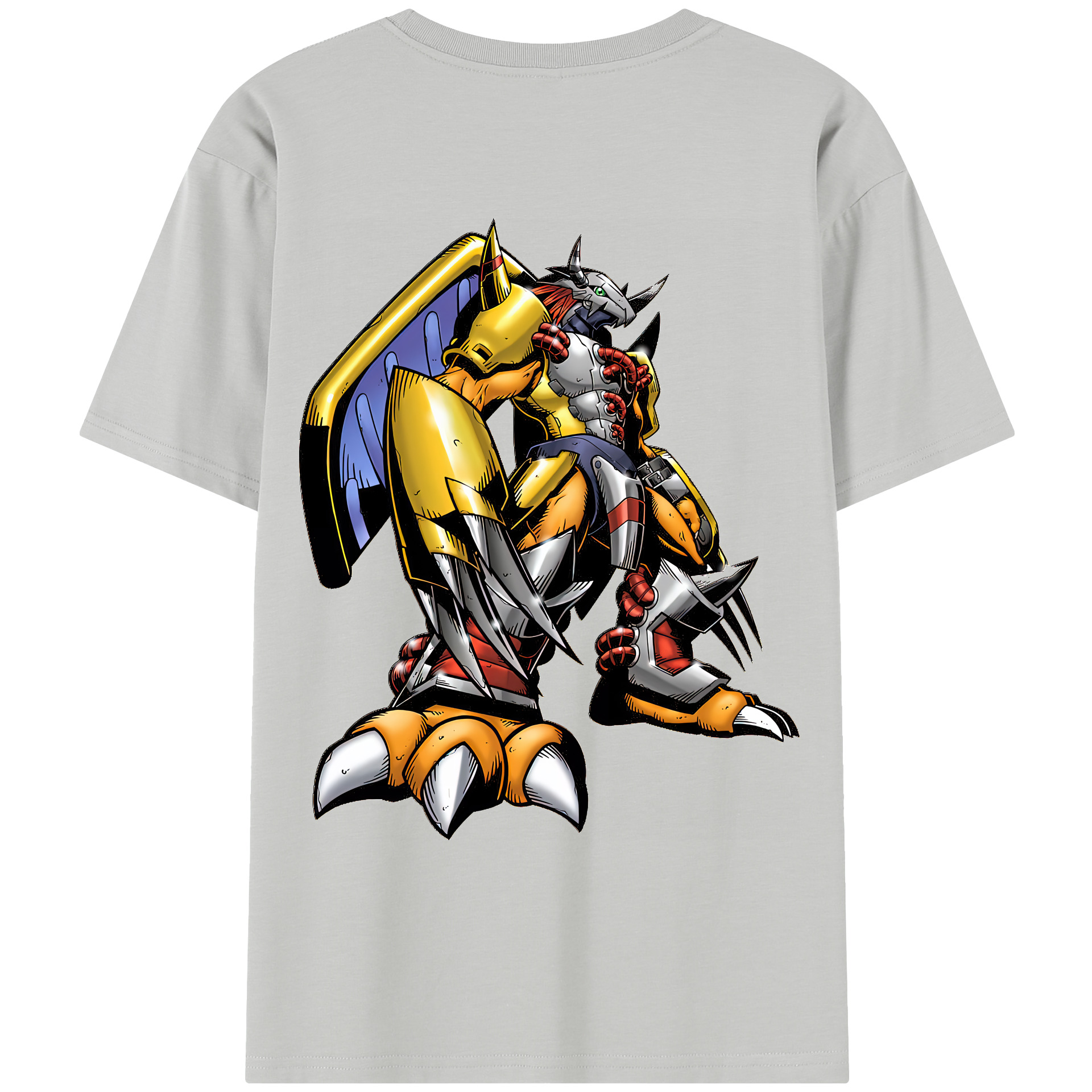 （画像用） Digimon デジタルモンスター/デジモン レディース半袖Tシャツ(バックプリント)