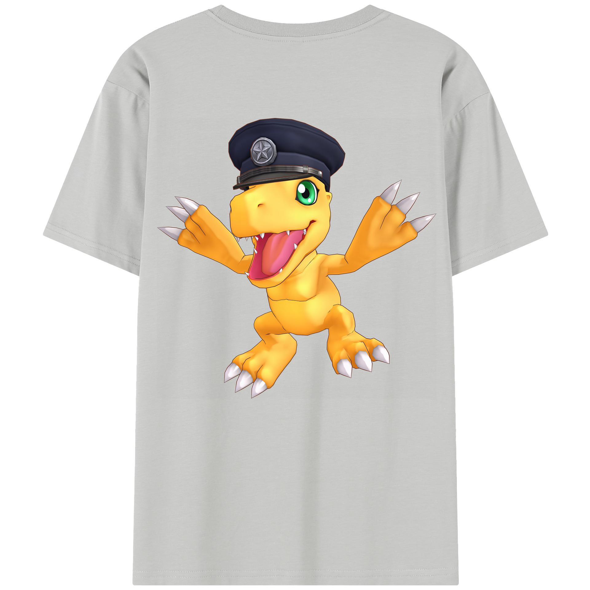 （画像用） Digimon デジタルモンスター/デジモン レディース半袖Tシャツ(バックプリント)