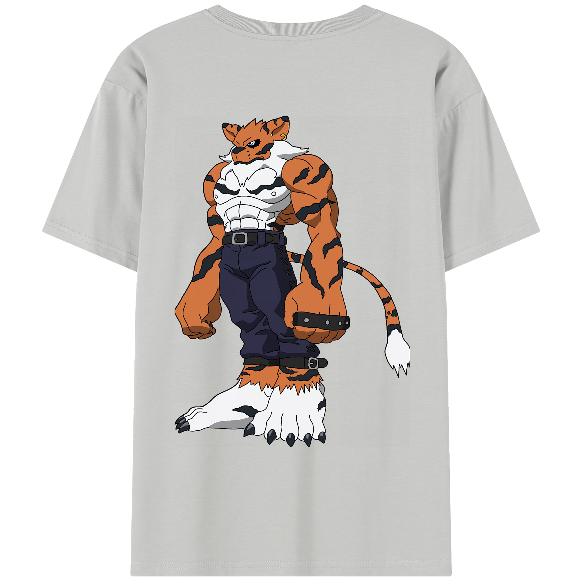 （画像用） Digimon デジタルモンスター/デジモン レディース半袖Tシャツ(バックプリント)
