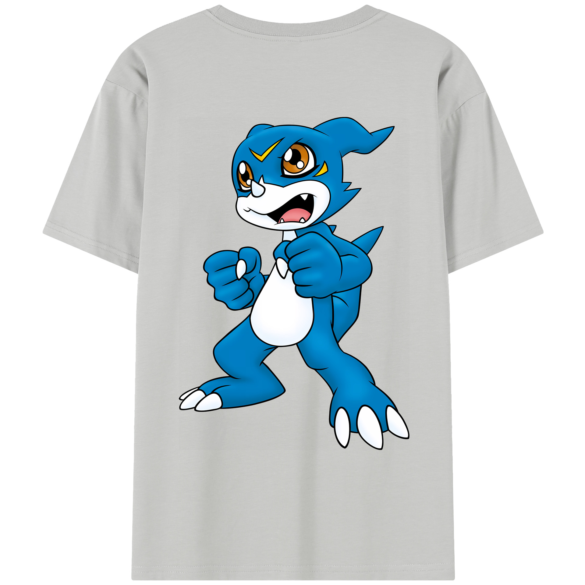 （画像用） Digimon デジタルモンスター/デジモン レディース半袖Tシャツ(バックプリント)
