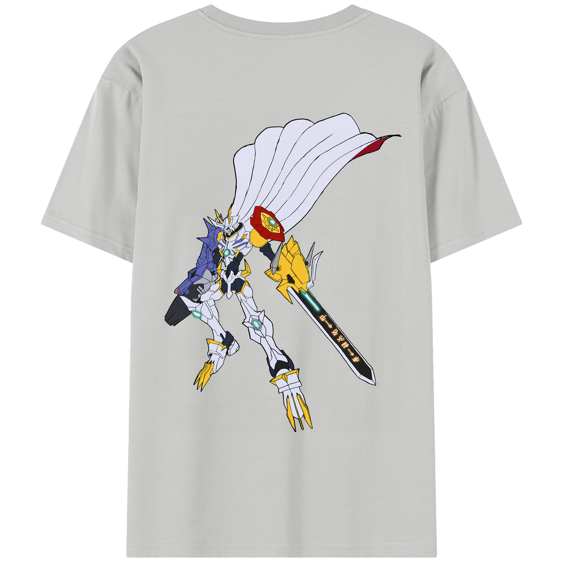 （画像用） Digimon デジタルモンスター/デジモン レディース半袖Tシャツ(バックプリント)