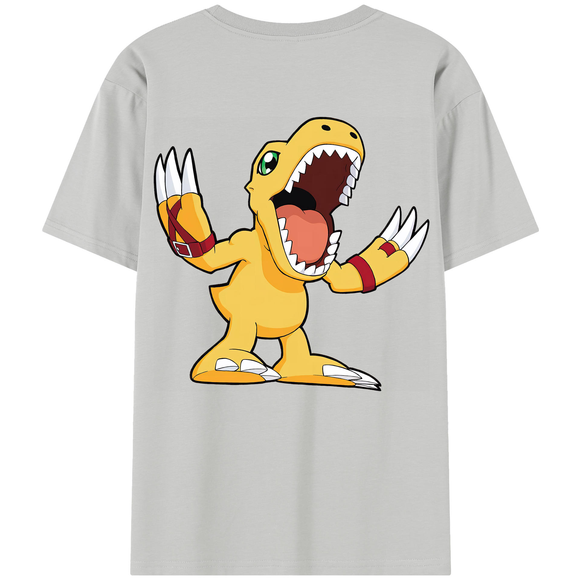 （画像用） Digimon デジタルモンスター/デジモン レディース半袖Tシャツ(バックプリント)