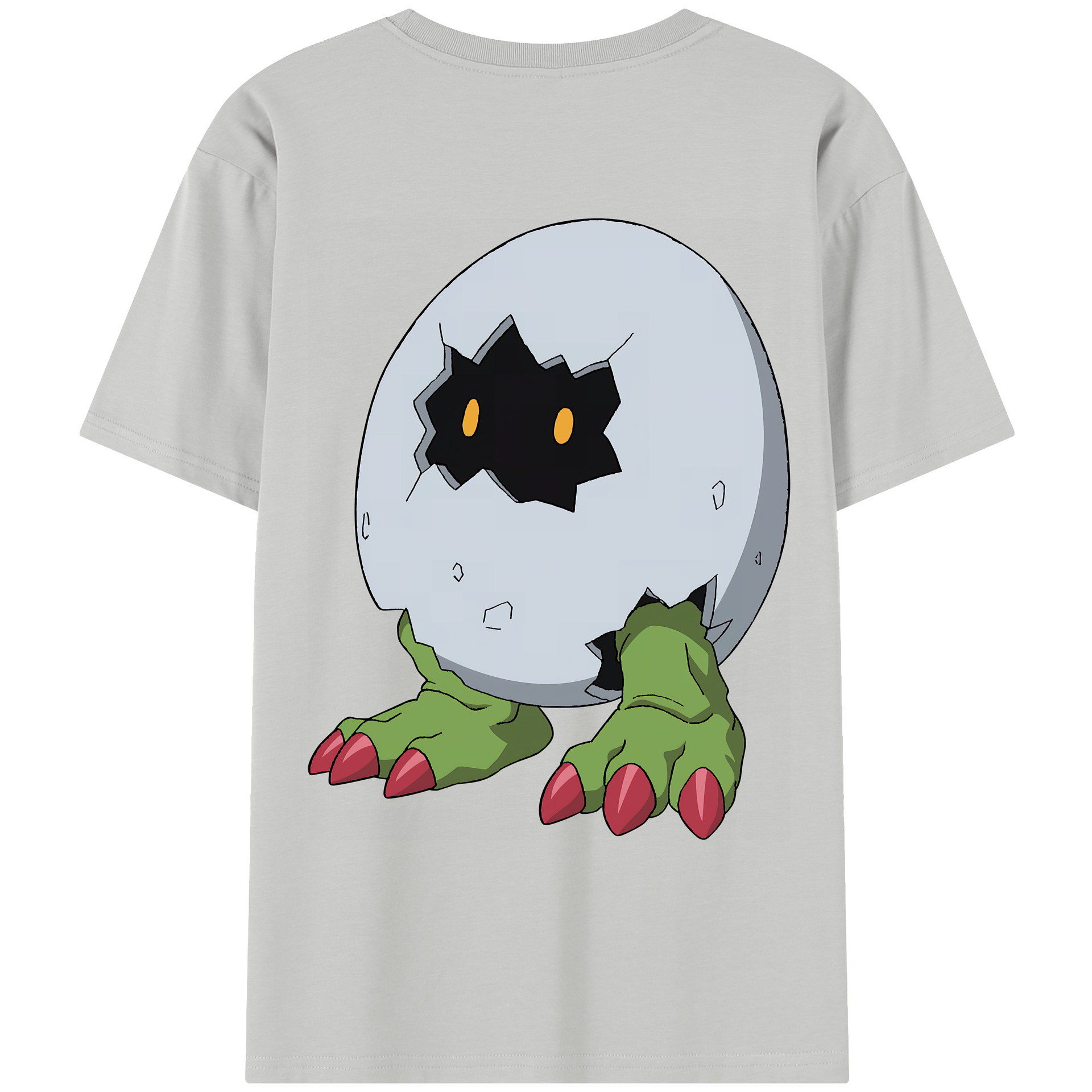 （画像用） Digimon デジタルモンスター/デジモン レディース半袖Tシャツ(バックプリント)