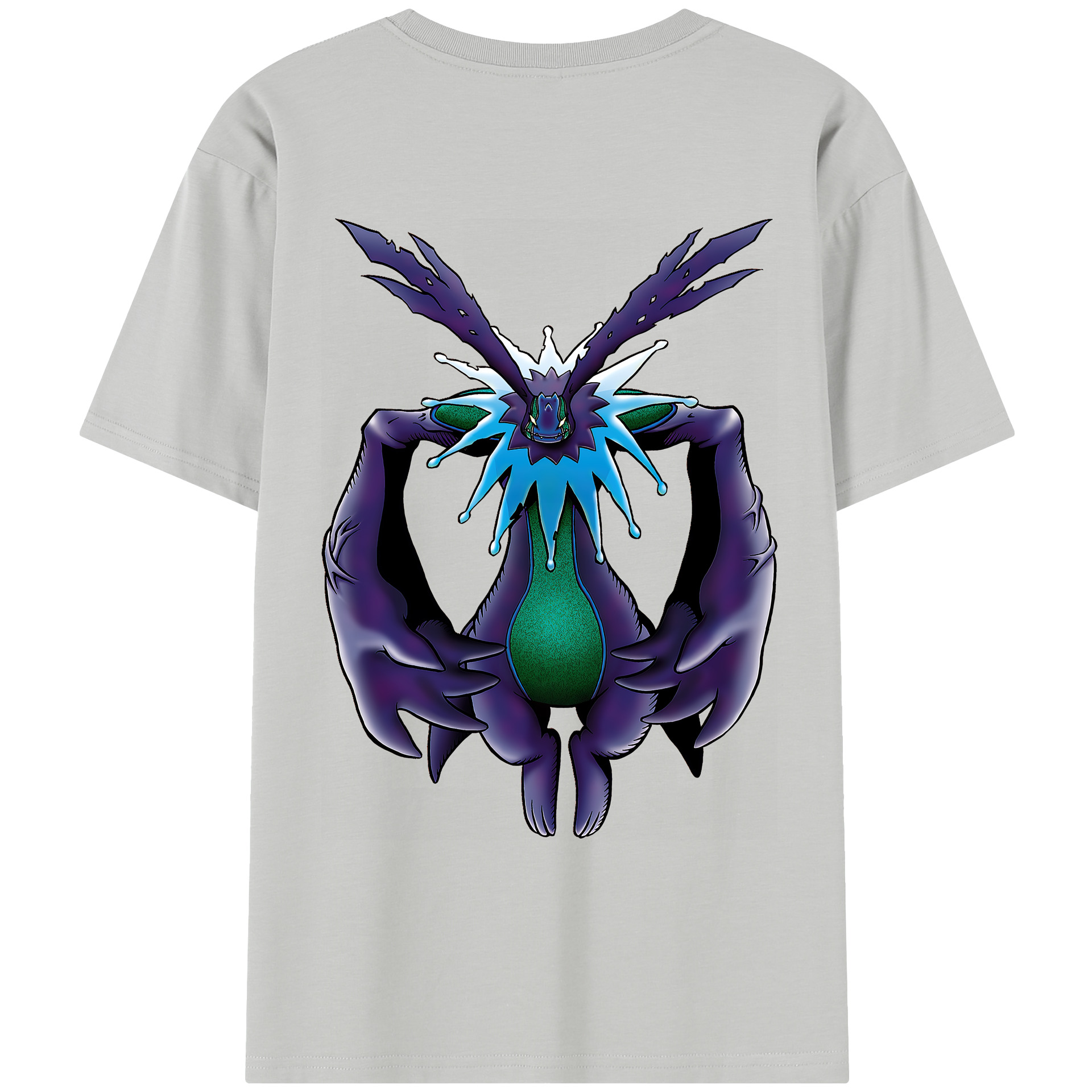 （画像用） Digimon デジタルモンスター/デジモン レディース半袖Tシャツ(バックプリント)