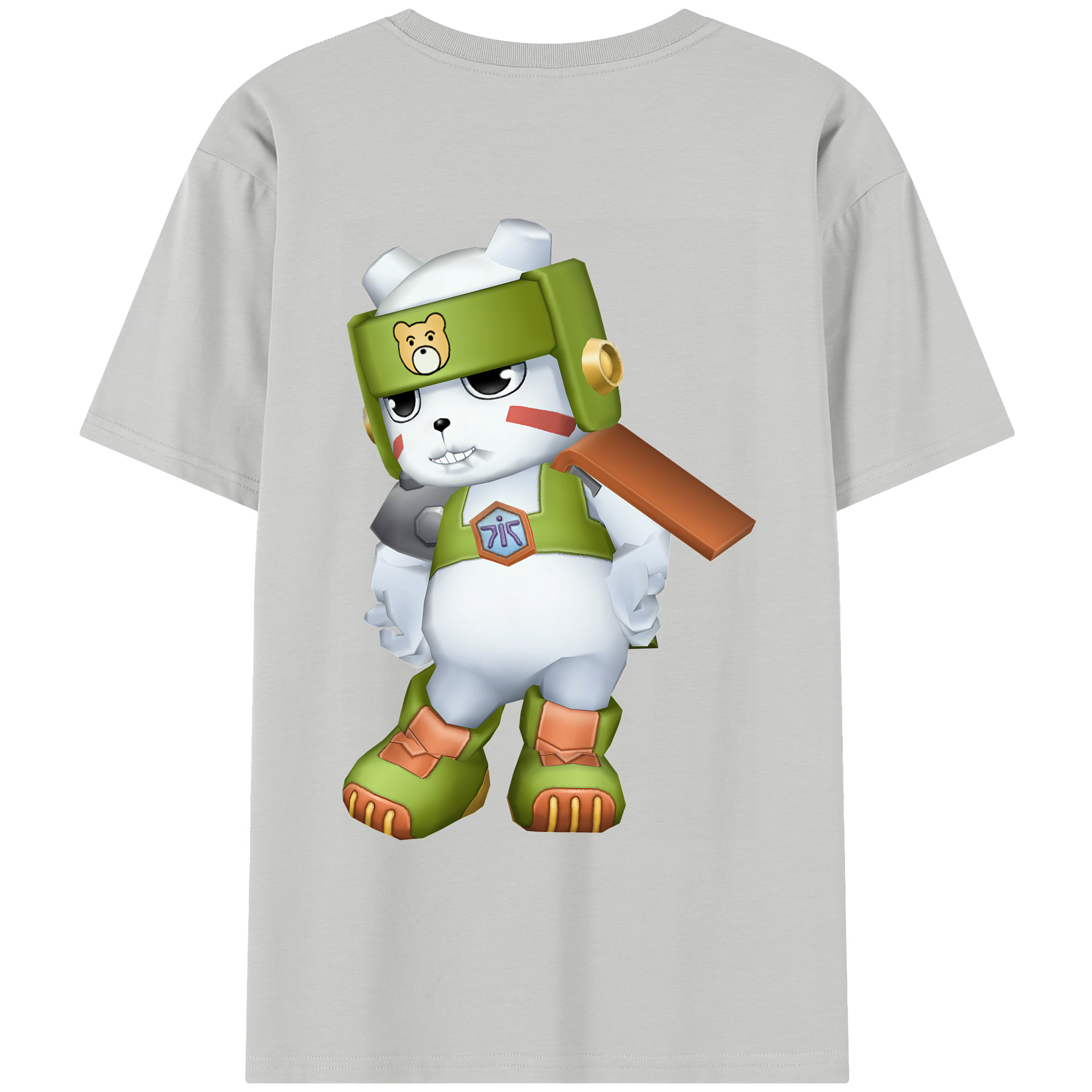 （画像用） Digimon デジタルモンスター/デジモン レディース半袖Tシャツ(バックプリント)