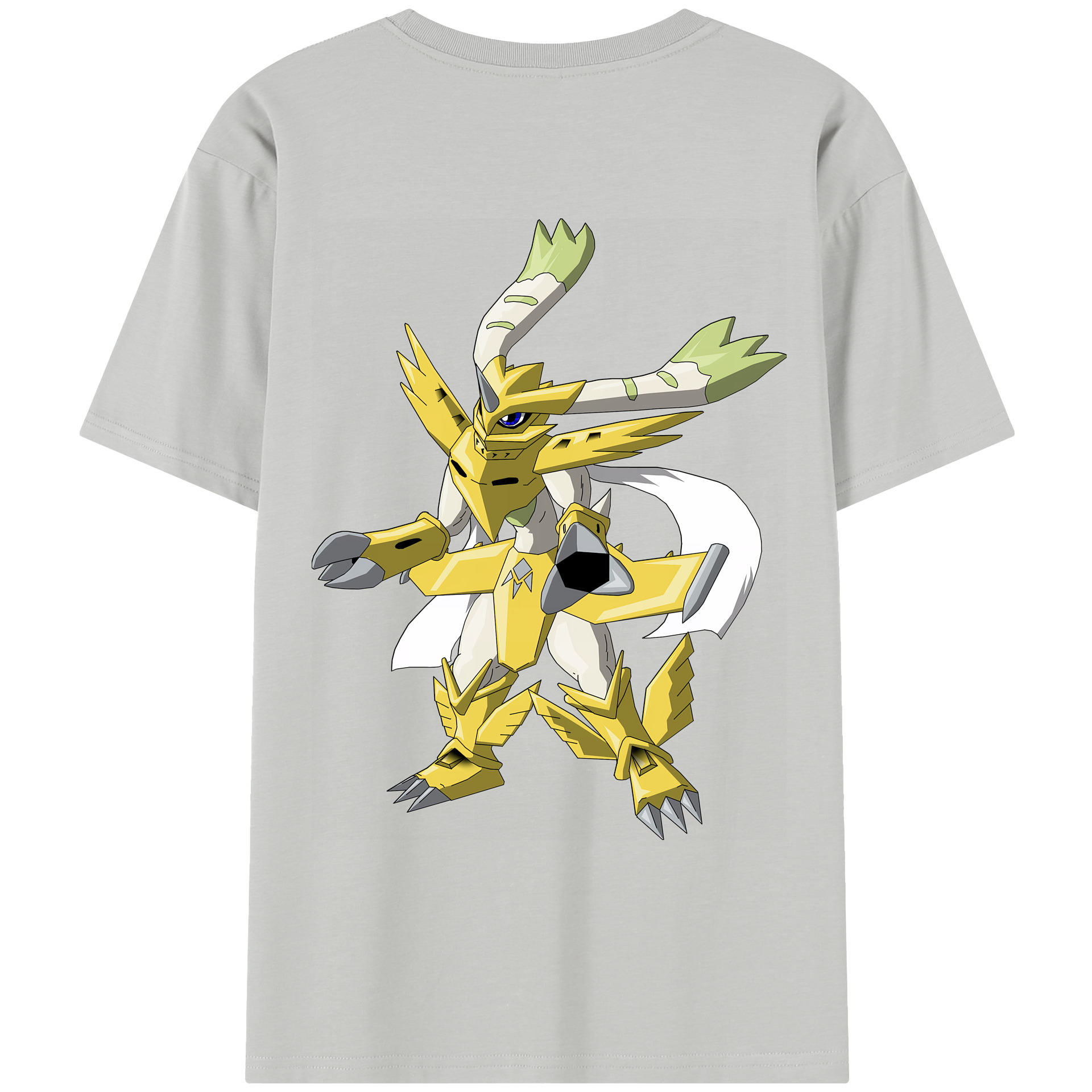 （画像用） Digimon デジタルモンスター/デジモン レディース半袖Tシャツ(バックプリント)