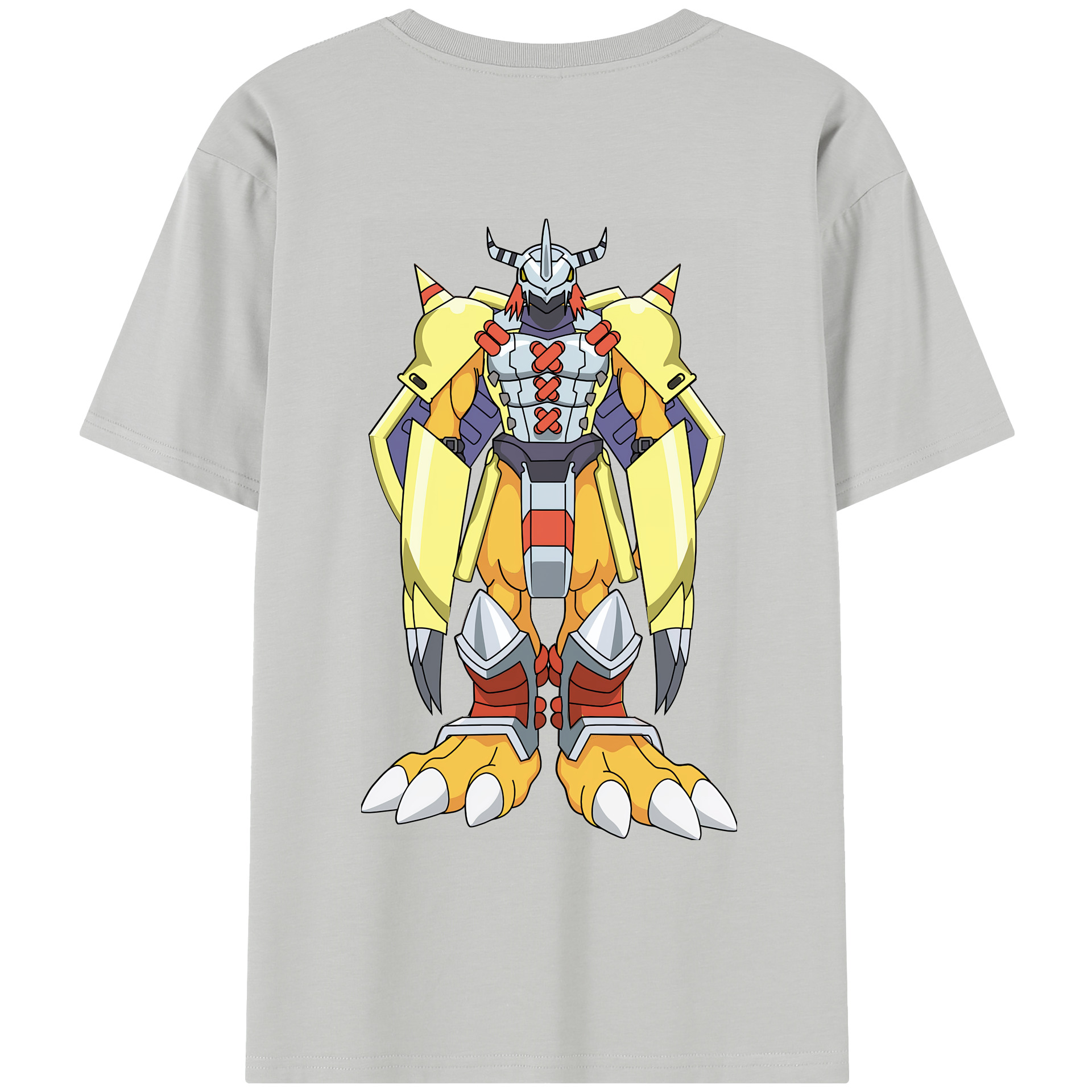 （画像用） Digimon デジタルモンスター/デジモン レディース半袖Tシャツ(バックプリント)