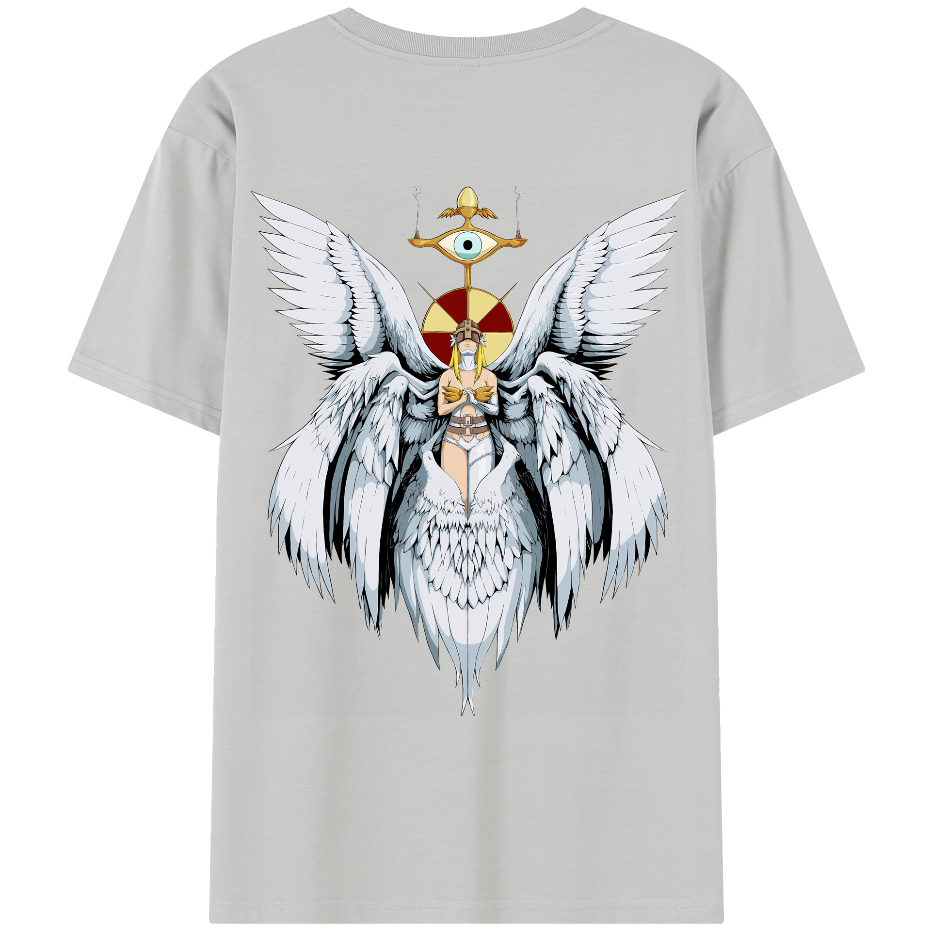 （画像用） Digimon デジタルモンスター/デジモン レディース半袖Tシャツ(バックプリント)
