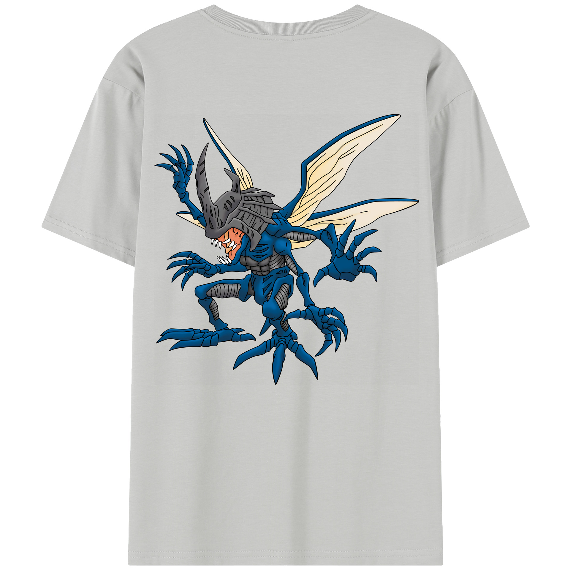 （画像用） Digimon デジタルモンスター/デジモン レディース半袖Tシャツ(バックプリント)