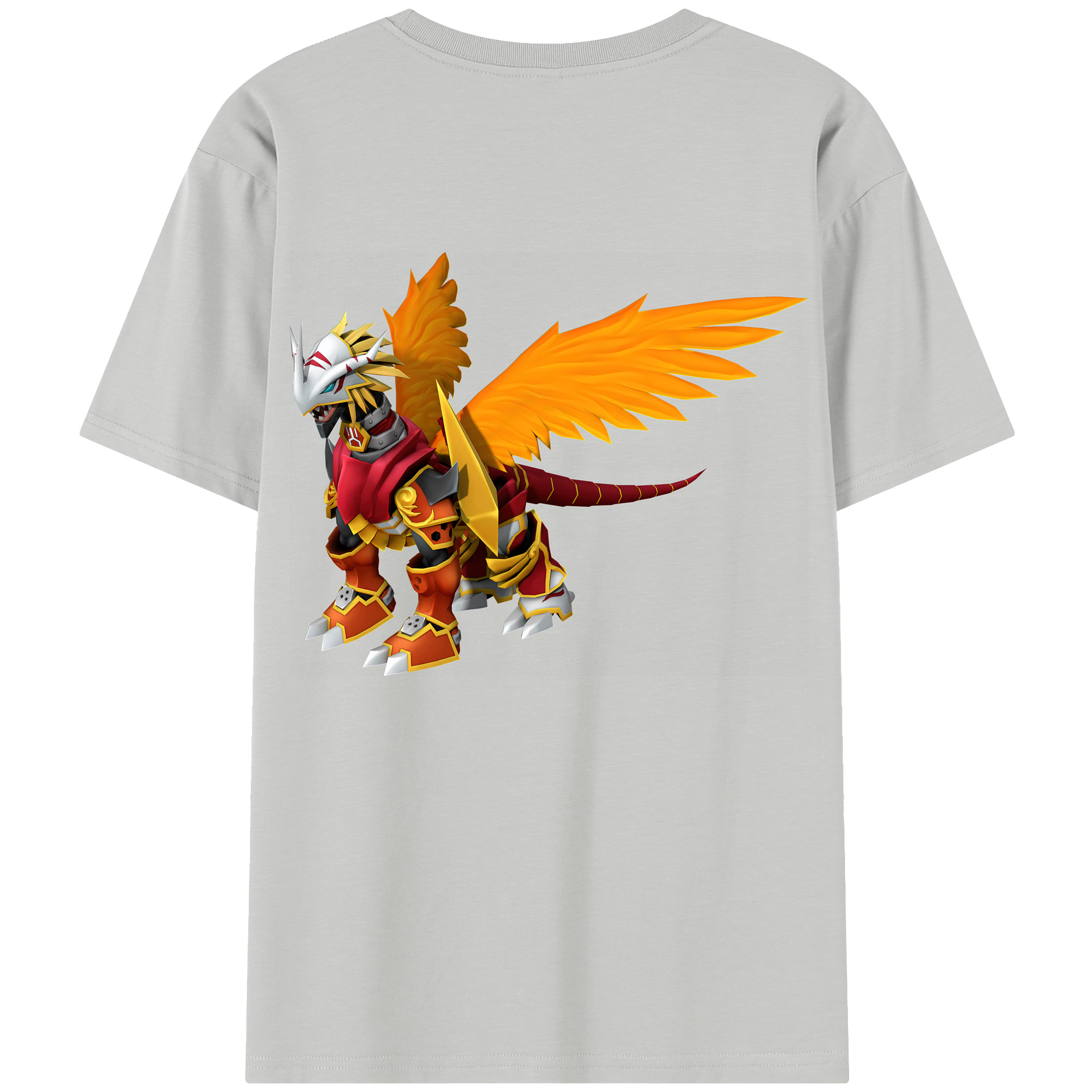 （画像用） Digimon デジタルモンスター/デジモン レディース半袖Tシャツ(バックプリント)