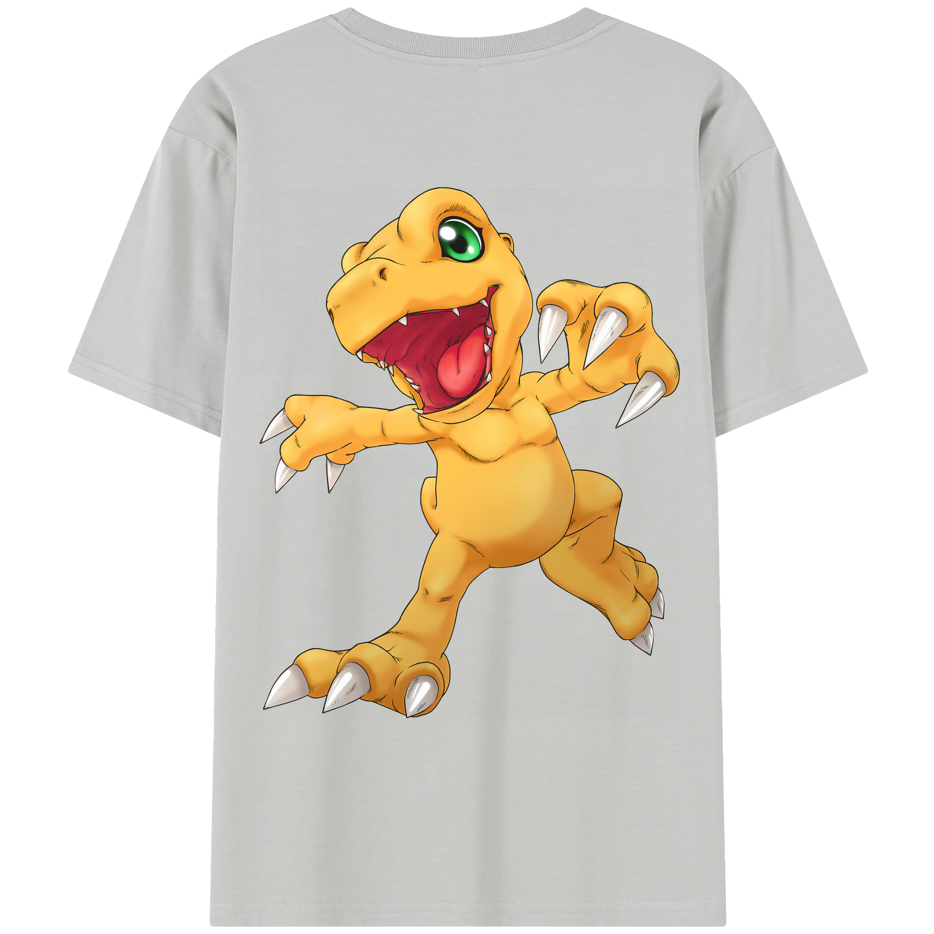 （画像用） Digimon デジタルモンスター/デジモン レディース半袖Tシャツ(バックプリント)