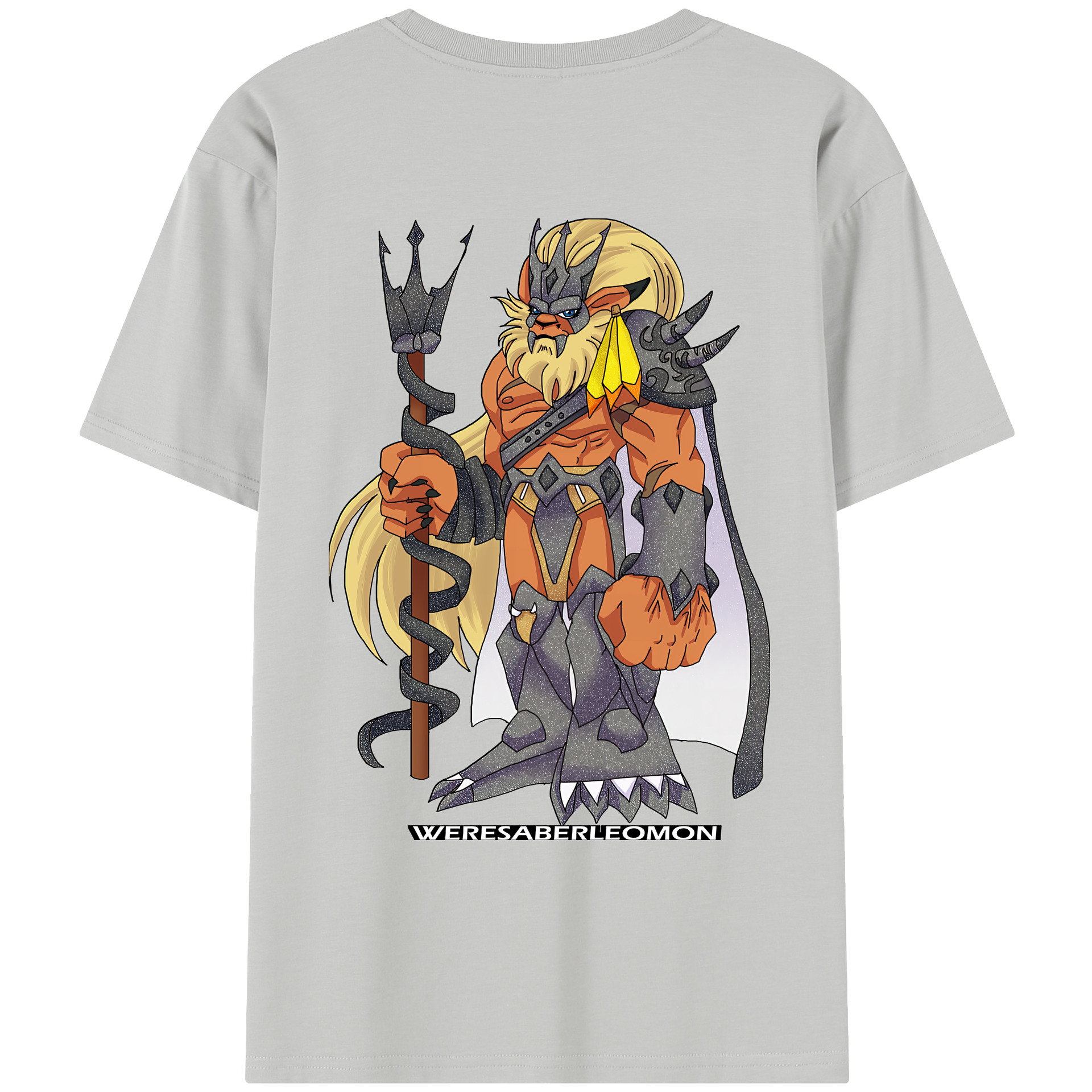 （画像用） Digimon デジタルモンスター/デジモン レディース半袖Tシャツ(バックプリント)