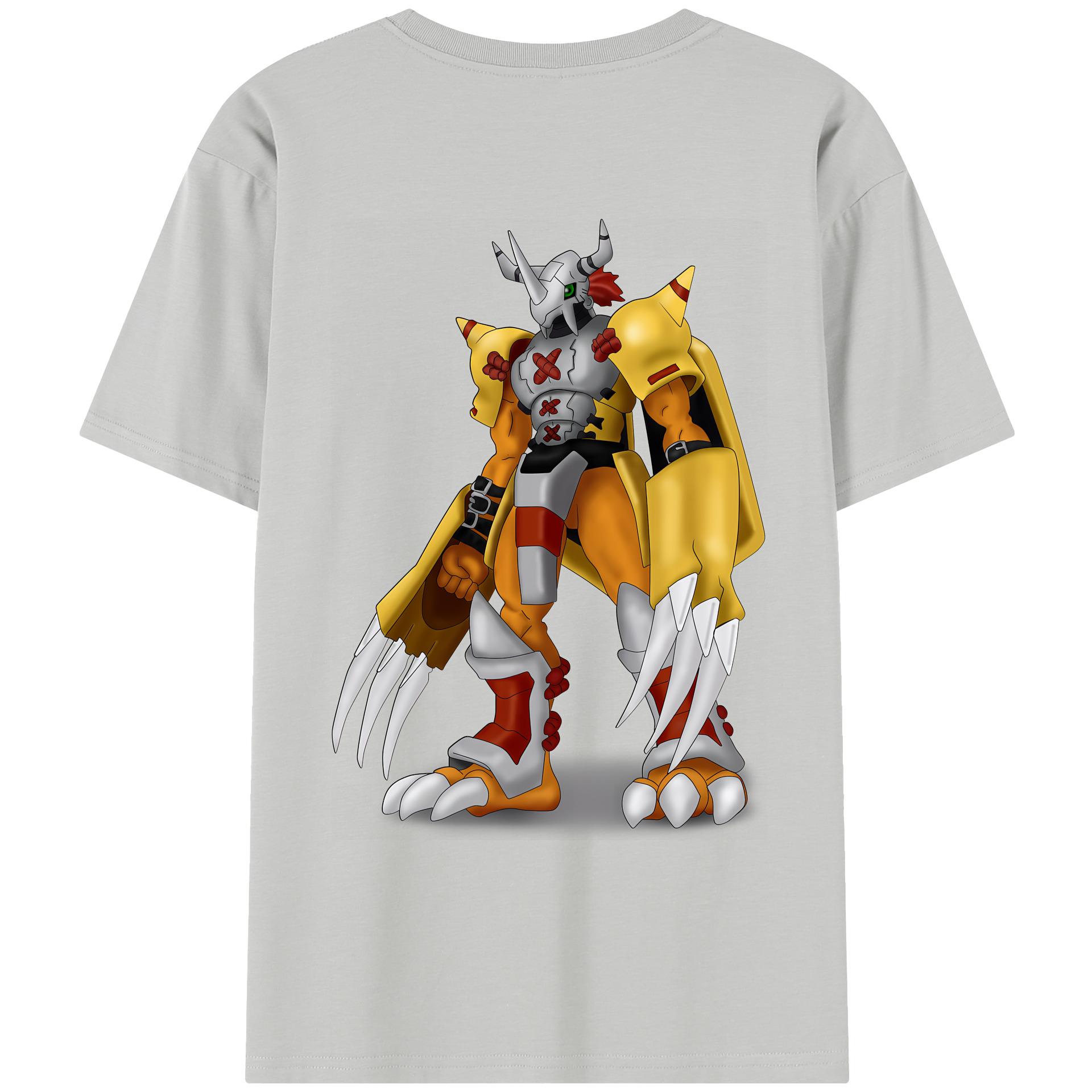 （画像用） Digimon デジタルモンスター/デジモン レディース半袖Tシャツ(バックプリント)