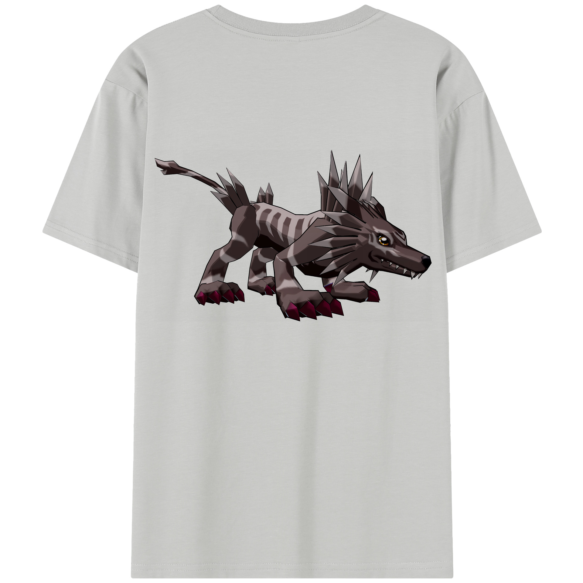 （画像用） Digimon デジタルモンスター/デジモン レディース半袖Tシャツ(バックプリント)