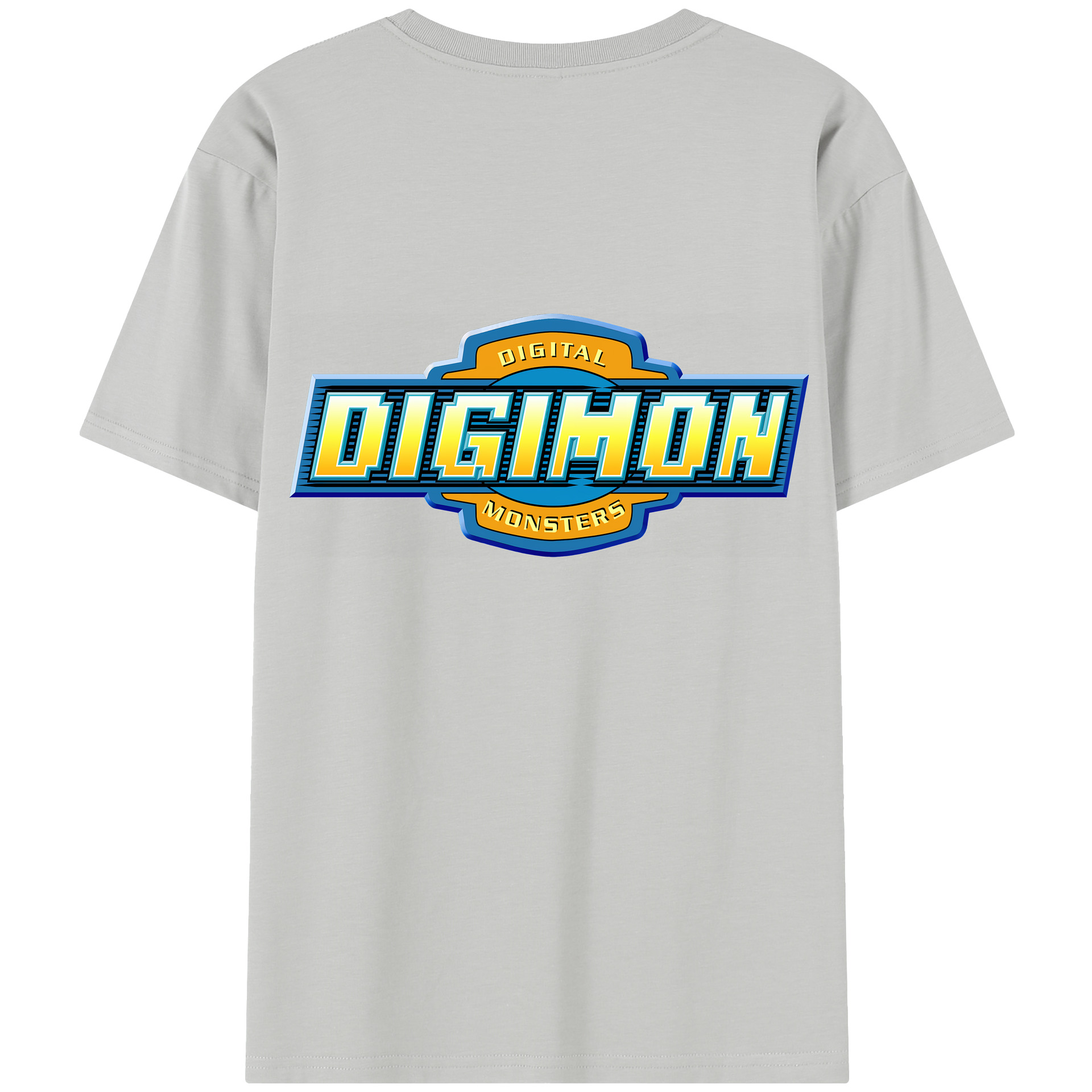 （画像用） Digimon デジタルモンスター/デジモン レディース半袖Tシャツ(バックプリント)