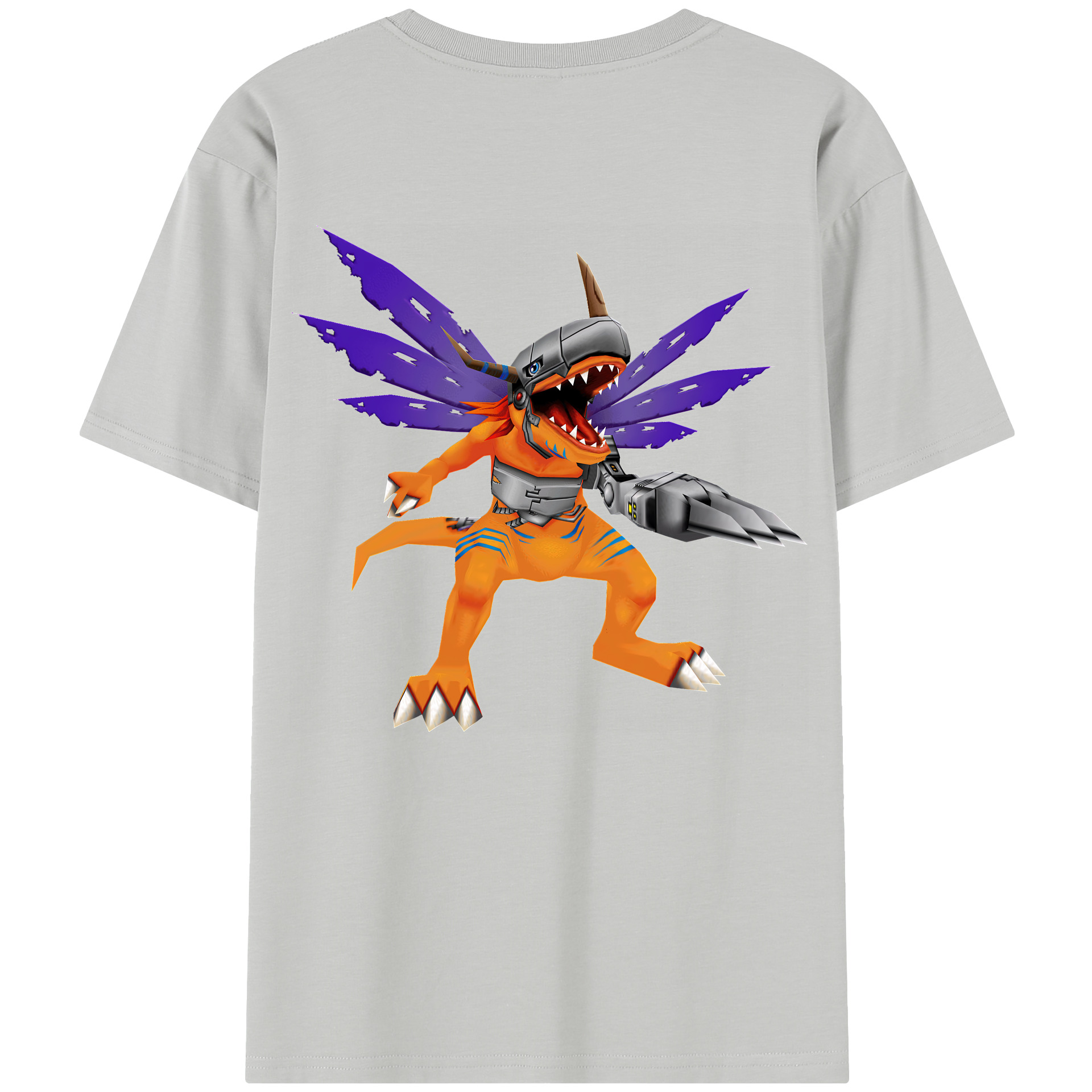 （画像用） Digimon デジタルモンスター/デジモン レディース半袖Tシャツ(バックプリント)