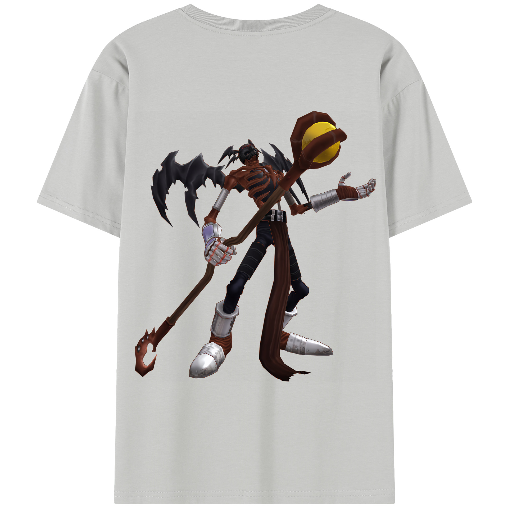 （画像用） Digimon デジタルモンスター/デジモン レディース半袖Tシャツ(バックプリント)