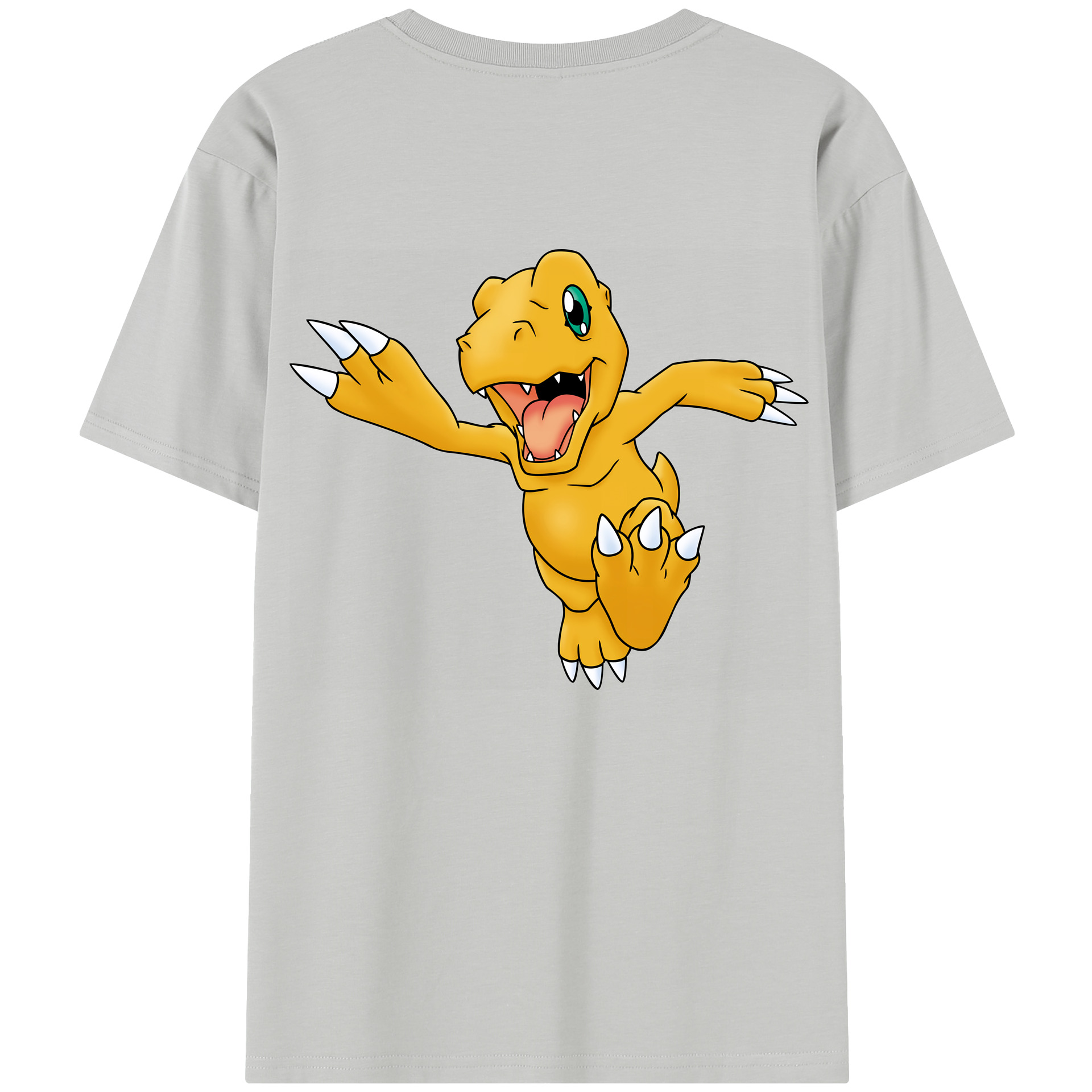 （画像用） Digimon デジタルモンスター/デジモン レディース半袖Tシャツ(バックプリント)