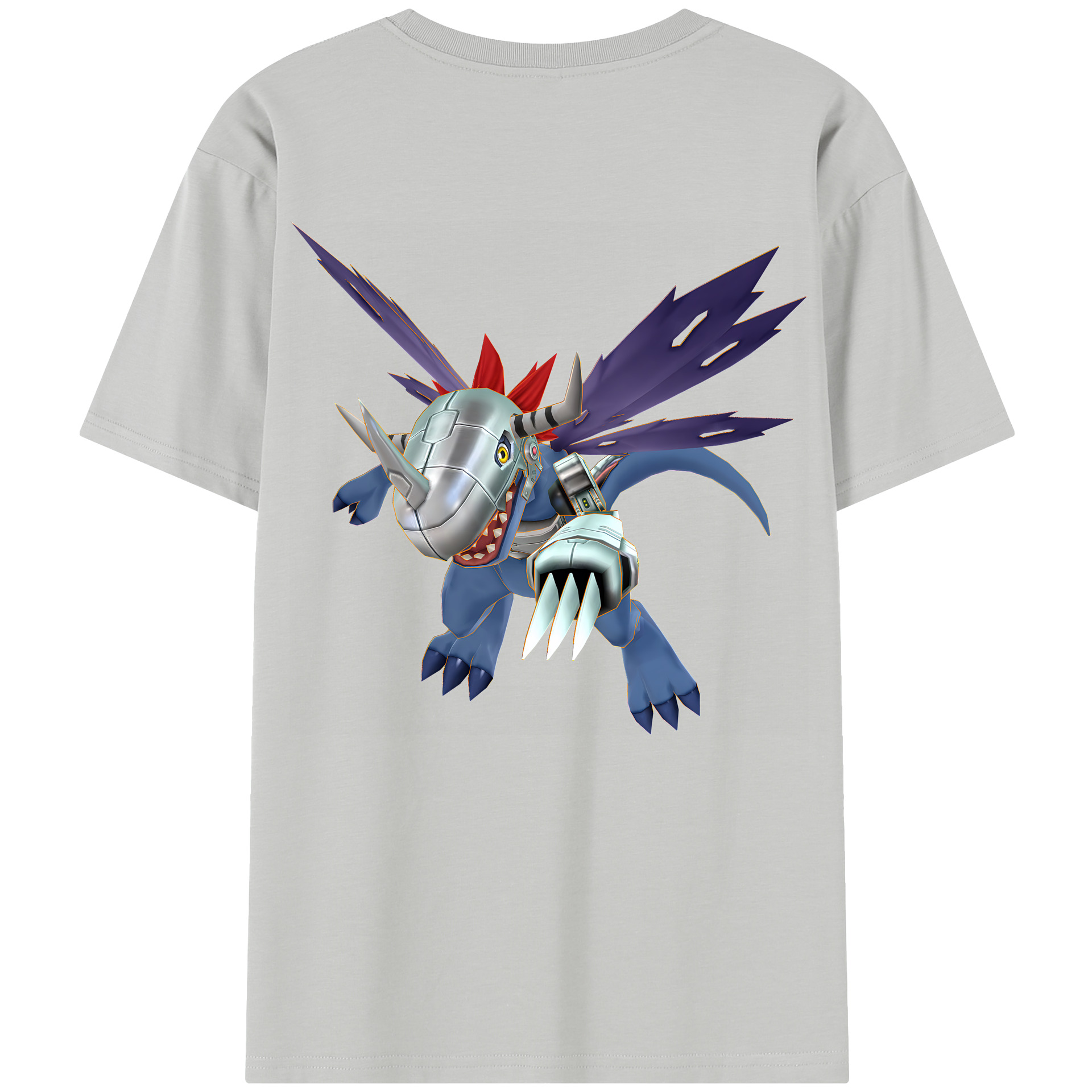 （画像用） Digimon デジタルモンスター/デジモン レディース半袖Tシャツ(バックプリント)