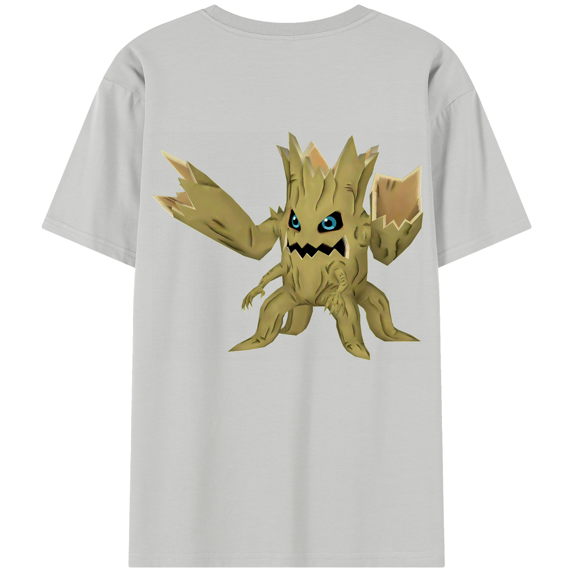 （画像用） Digimon デジタルモンスター/デジモン レディース半袖Tシャツ(バックプリント)