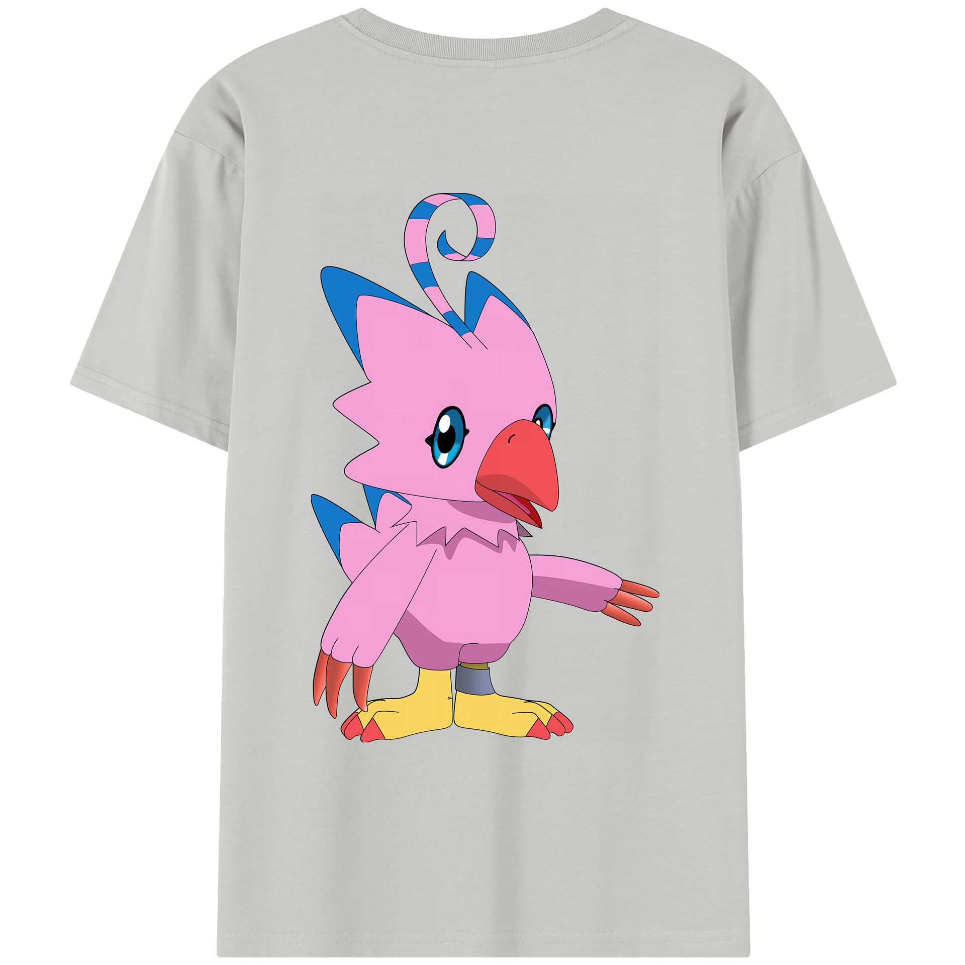 （画像用） Digimon デジタルモンスター/デジモン レディース半袖Tシャツ(バックプリント)