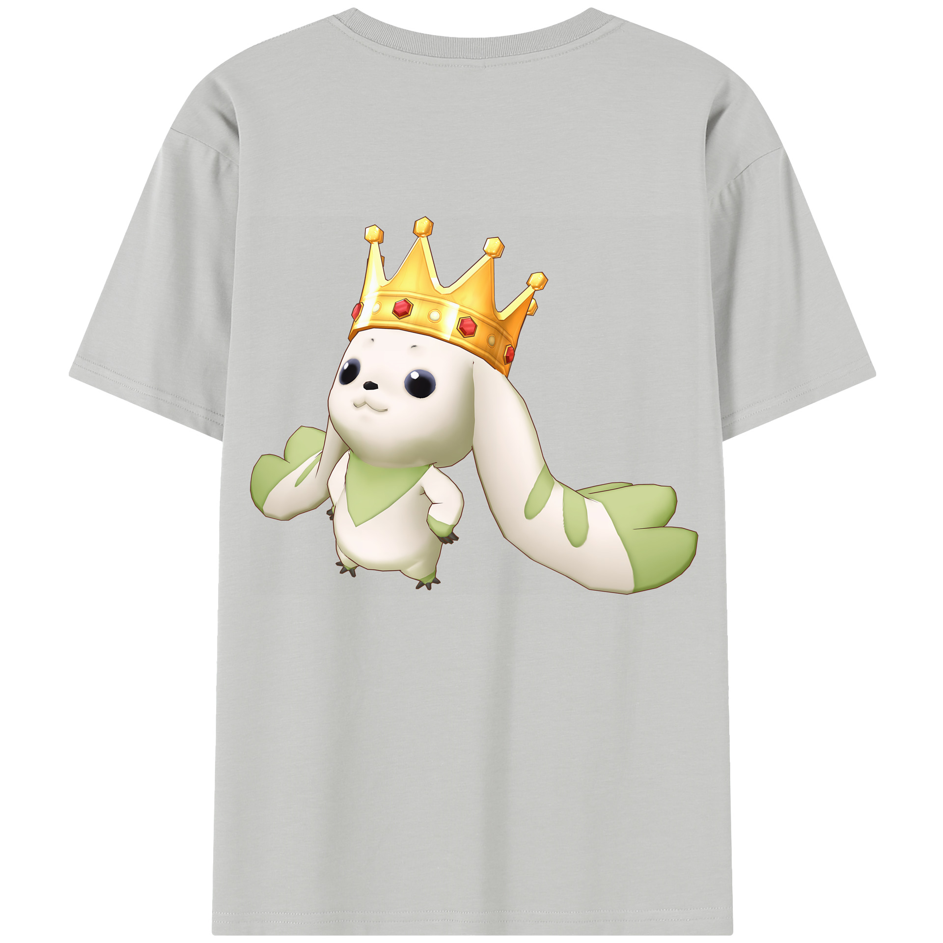 （画像用） Digimon デジタルモンスター/デジモン レディース半袖Tシャツ(バックプリント)