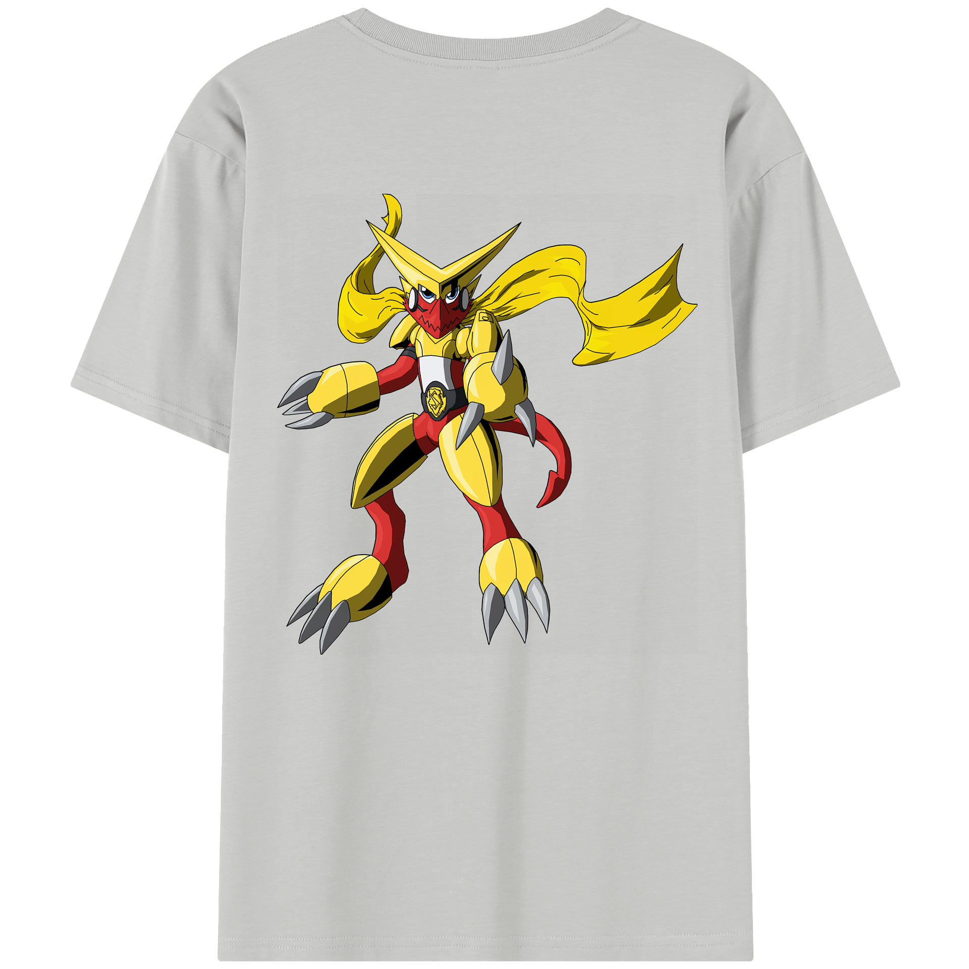 （画像用） Digimon デジタルモンスター/デジモン レディース半袖Tシャツ(バックプリント)
