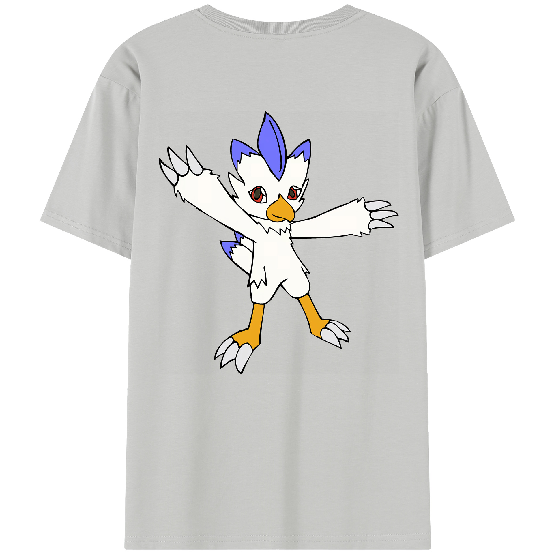 （画像用） Digimon デジタルモンスター/デジモン レディース半袖Tシャツ(バックプリント)