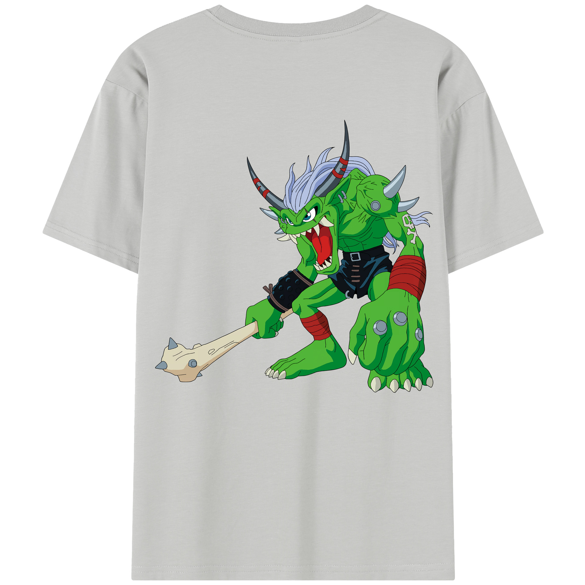 （画像用） Digimon デジタルモンスター/デジモン レディース半袖Tシャツ(バックプリント)