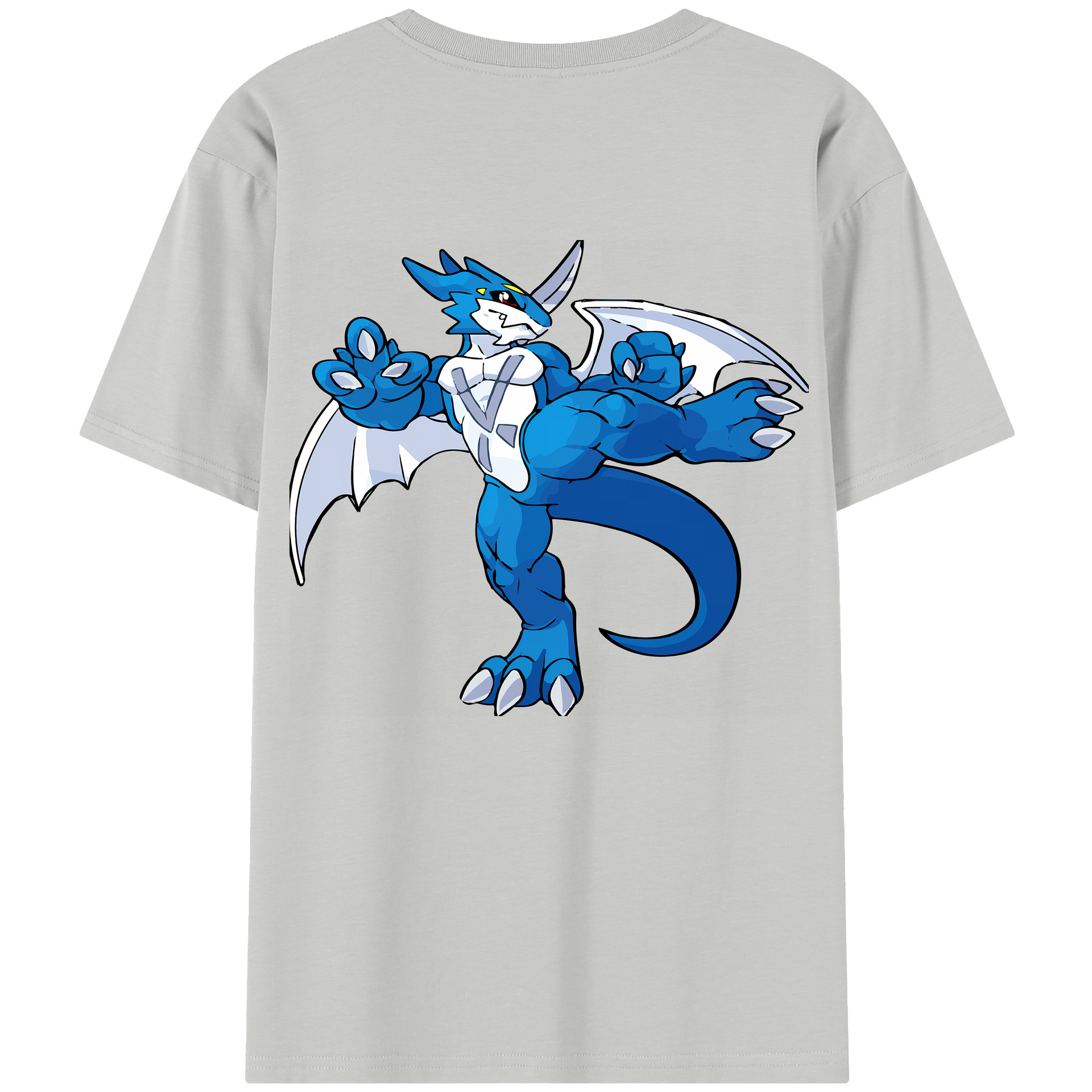 （画像用） Digimon デジタルモンスター/デジモン レディース半袖Tシャツ(バックプリント)