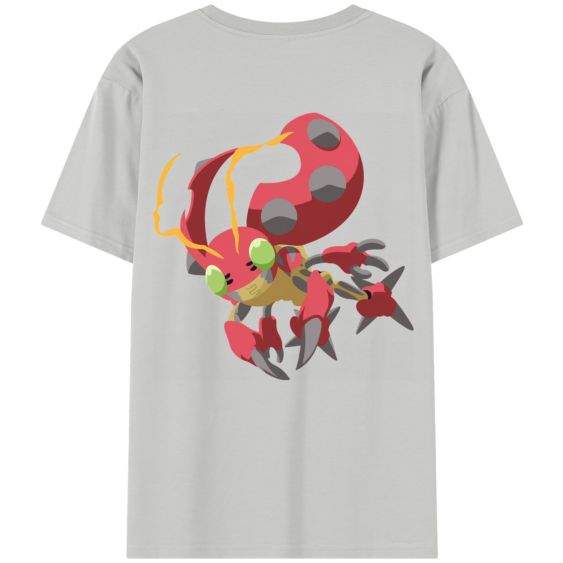 （画像用） Digimon デジタルモンスター/デジモン レディース半袖Tシャツ(バックプリント)