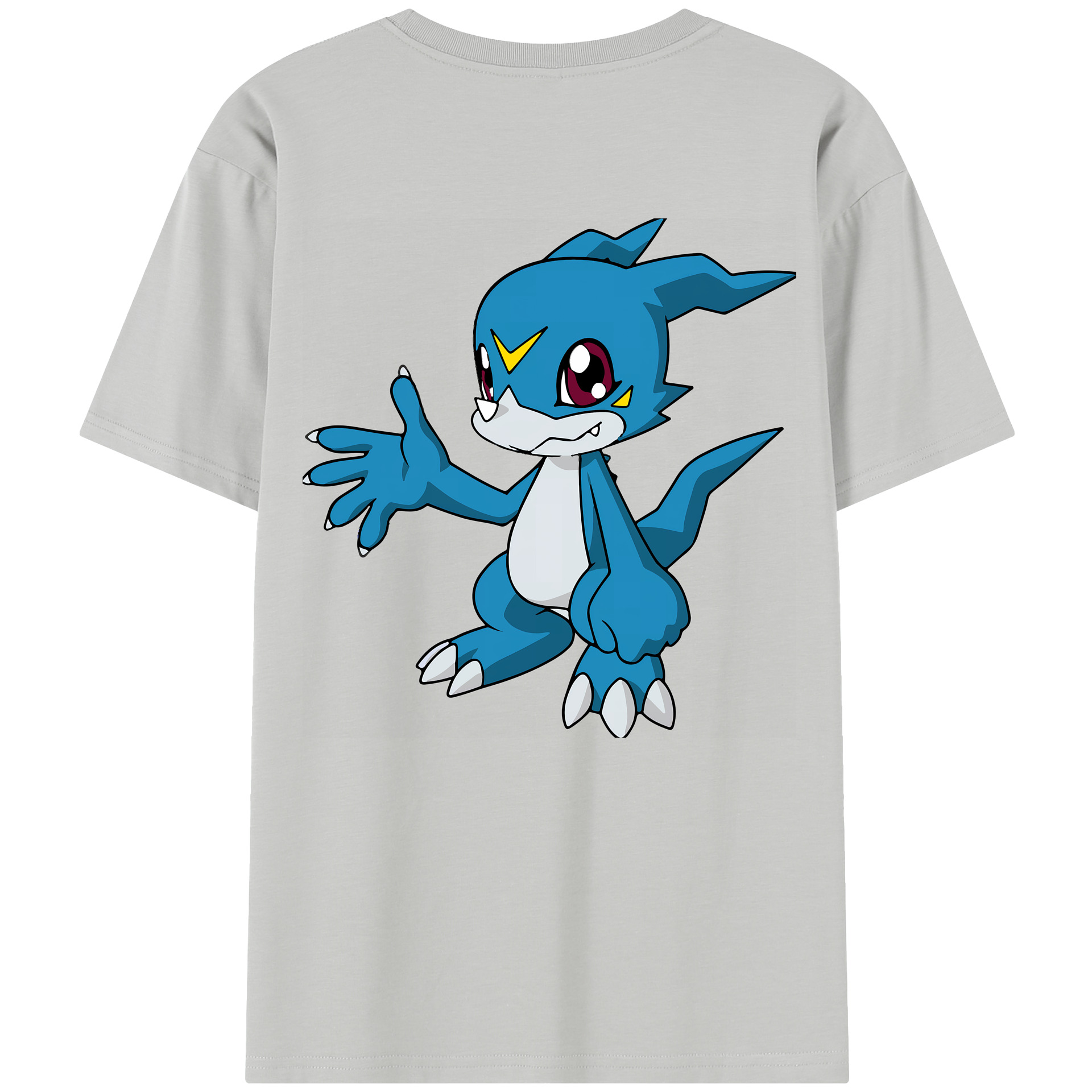 （画像用） Digimon デジタルモンスター/デジモン レディース半袖Tシャツ(バックプリント)