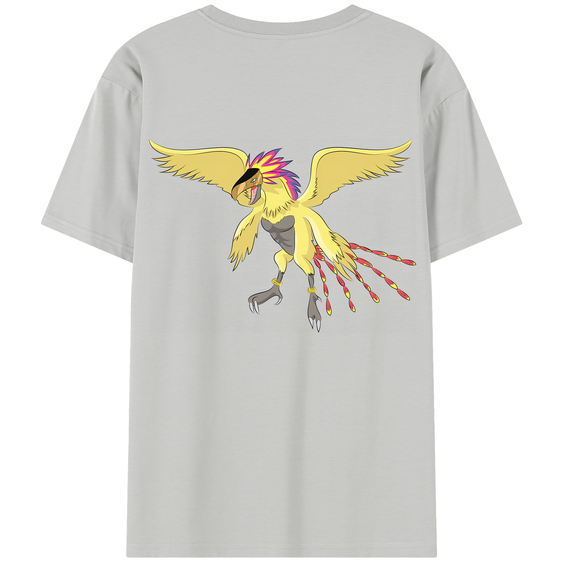 （画像用） Digimon デジタルモンスター/デジモン レディース半袖Tシャツ(バックプリント)