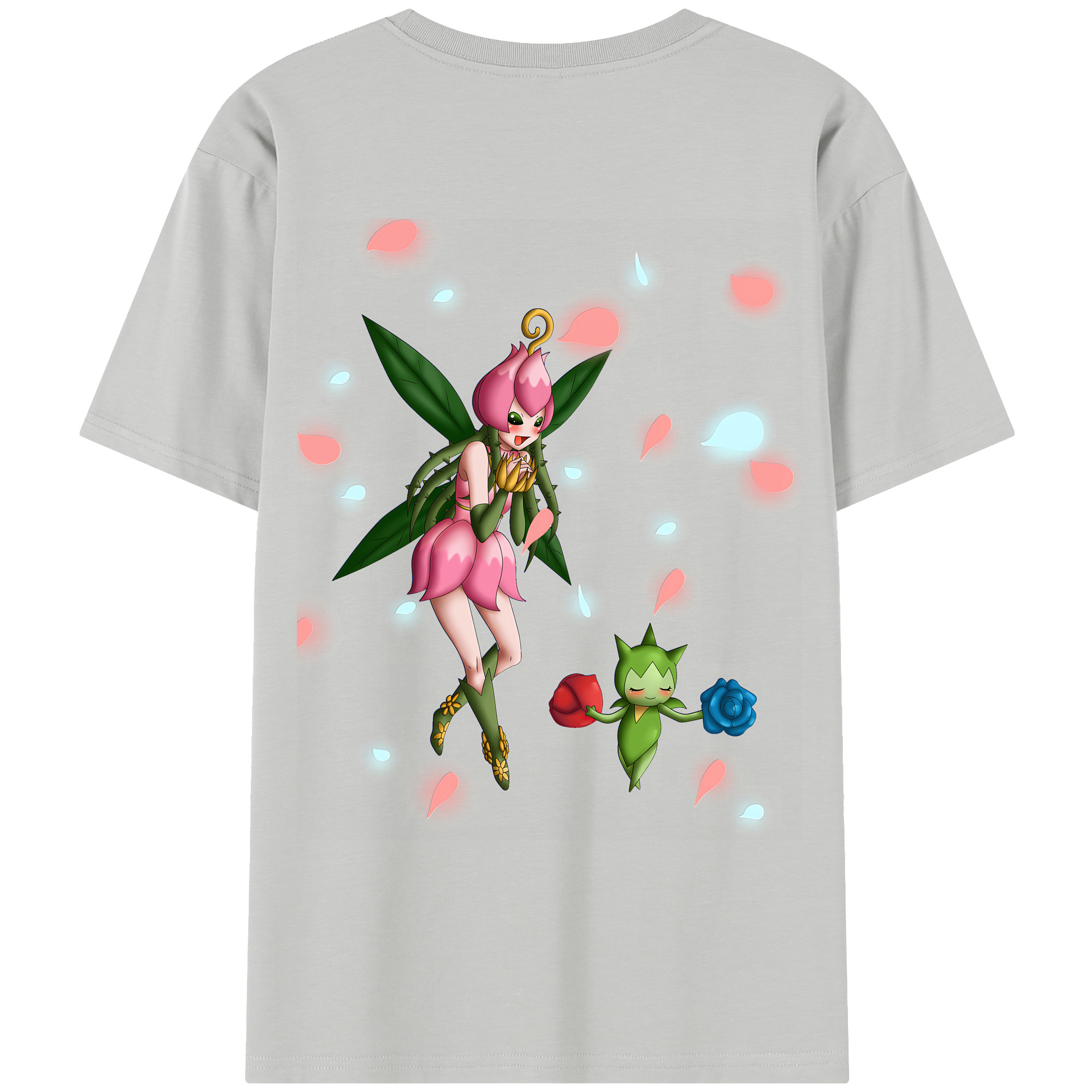 （画像用） Digimon デジタルモンスター/デジモン レディース半袖Tシャツ(バックプリント)