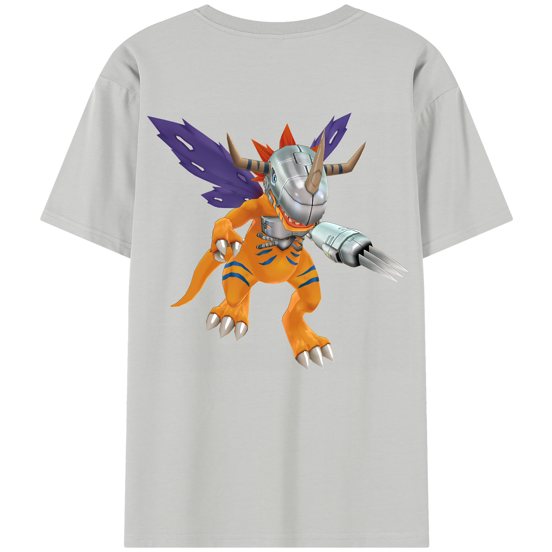 （画像用） Digimon デジタルモンスター/デジモン レディース半袖Tシャツ(バックプリント)