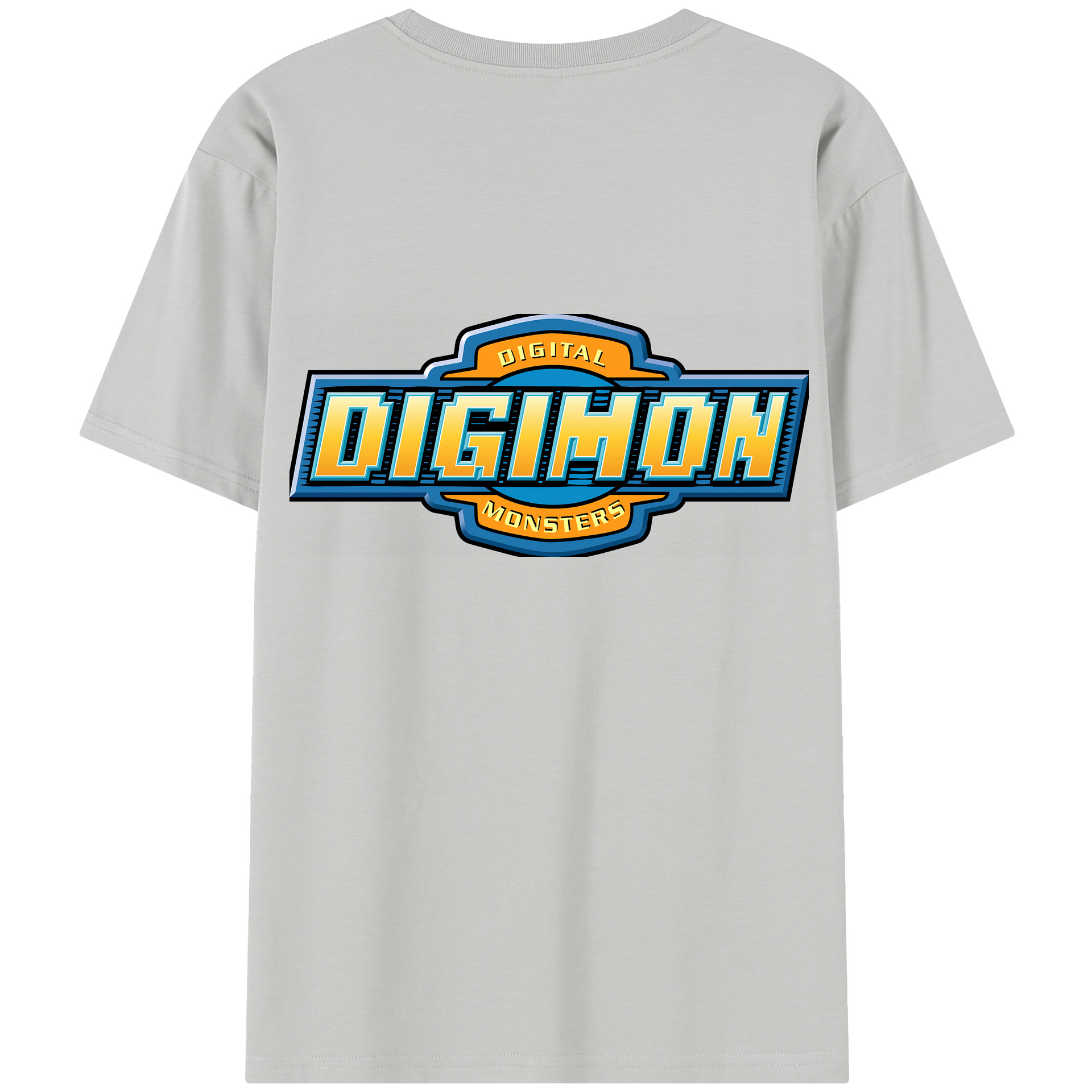 （画像用） Digimon デジタルモンスター/デジモン レディース半袖Tシャツ(バックプリント)