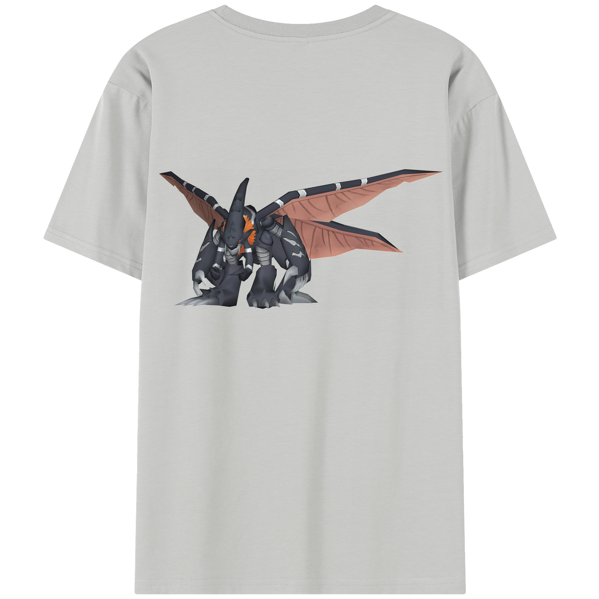 （画像用） Digimon デジタルモンスター/デジモン レディース半袖Tシャツ(バックプリント)
