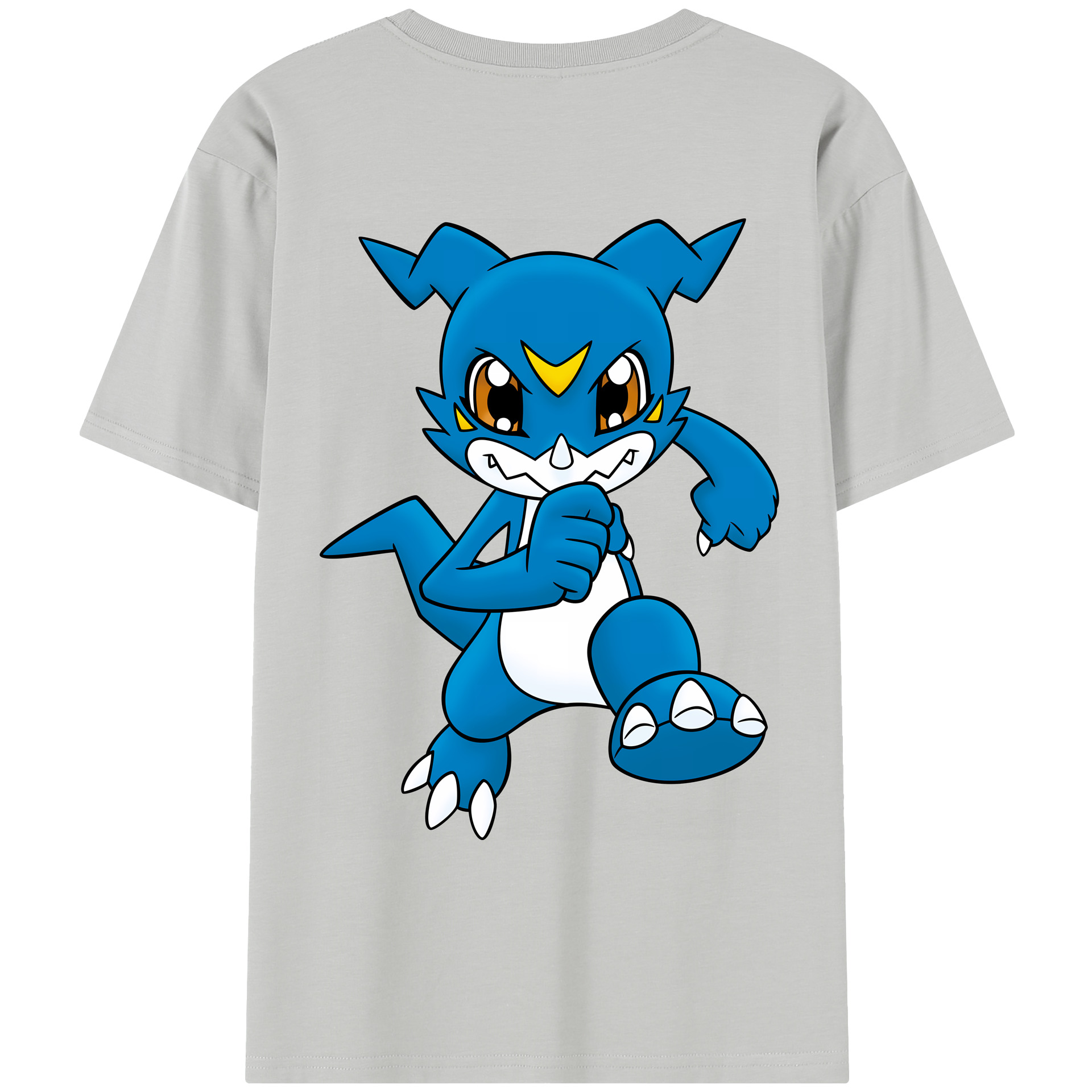 （画像用） Digimon デジタルモンスター/デジモン レディース半袖Tシャツ(バックプリント)