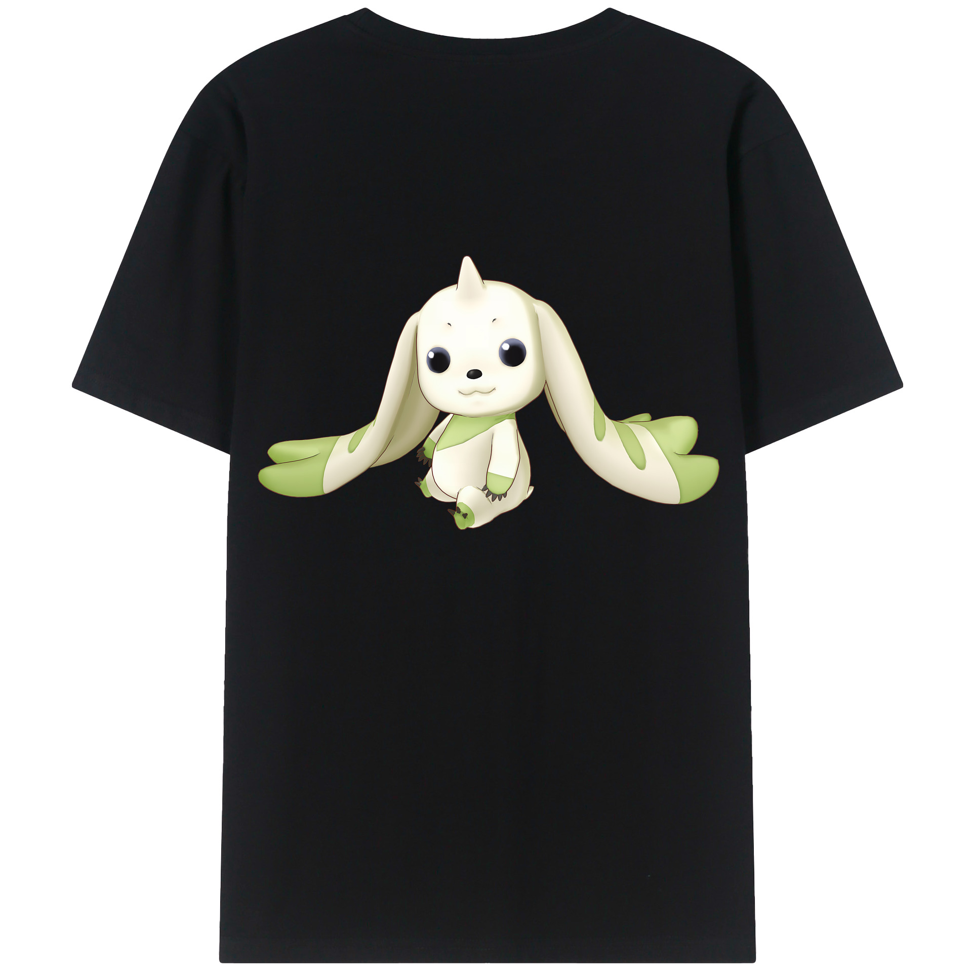 （画像用） Digimon デジタルモンスター/デジモン レディース半袖Tシャツ(バックプリント)