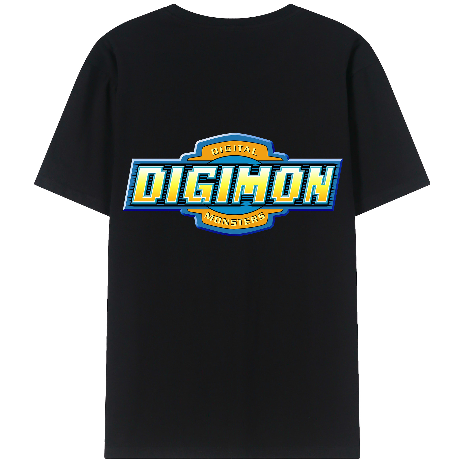 （画像用） Digimon デジタルモンスター/デジモン レディース半袖Tシャツ(バックプリント)