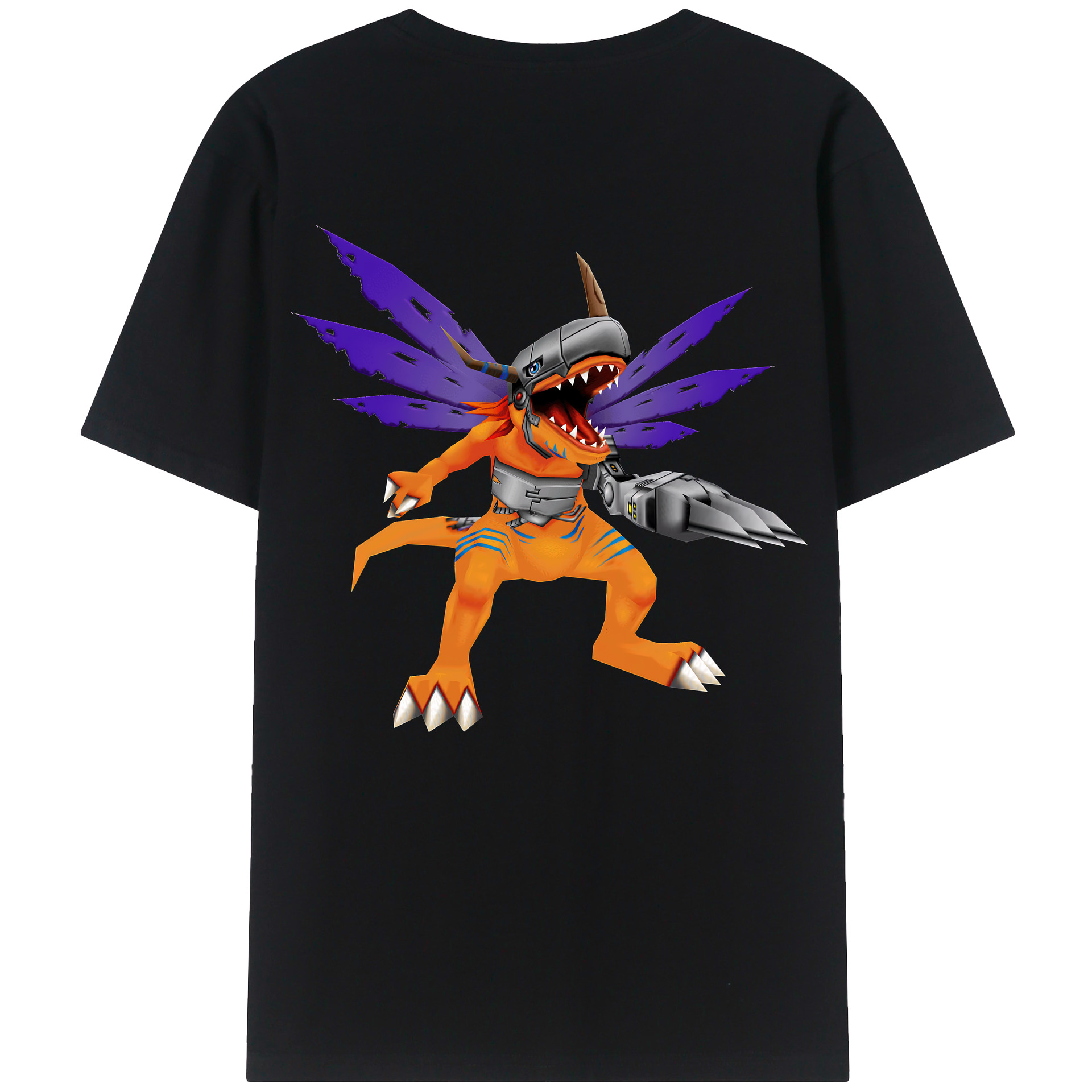 （画像用） Digimon デジタルモンスター/デジモン レディース半袖Tシャツ(バックプリント)