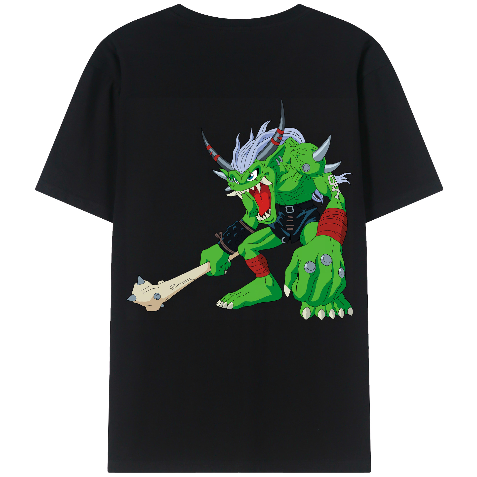 （画像用） Digimon デジタルモンスター/デジモン レディース半袖Tシャツ(バックプリント)