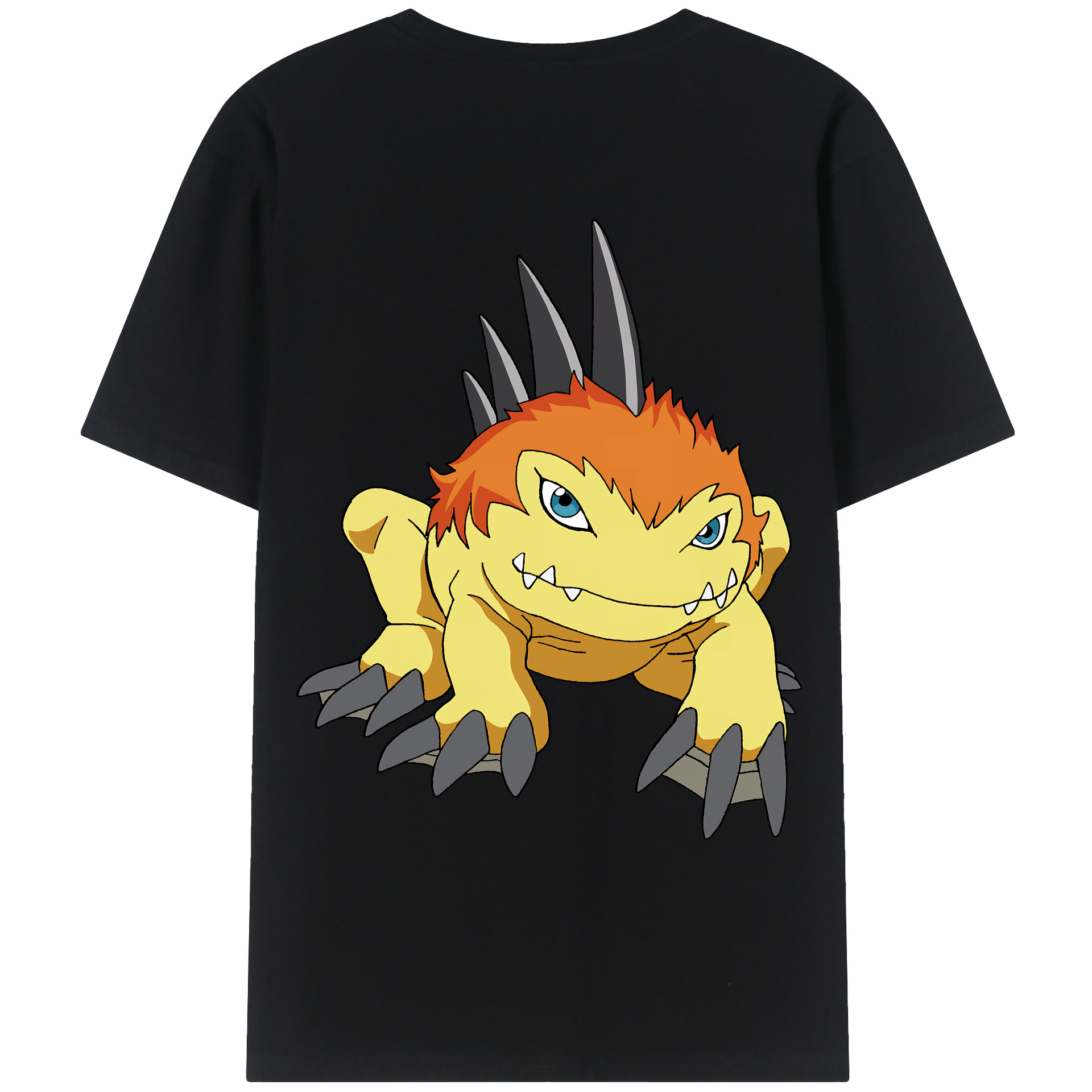 （画像用） Digimon デジタルモンスター/デジモン レディース半袖Tシャツ(バックプリント)