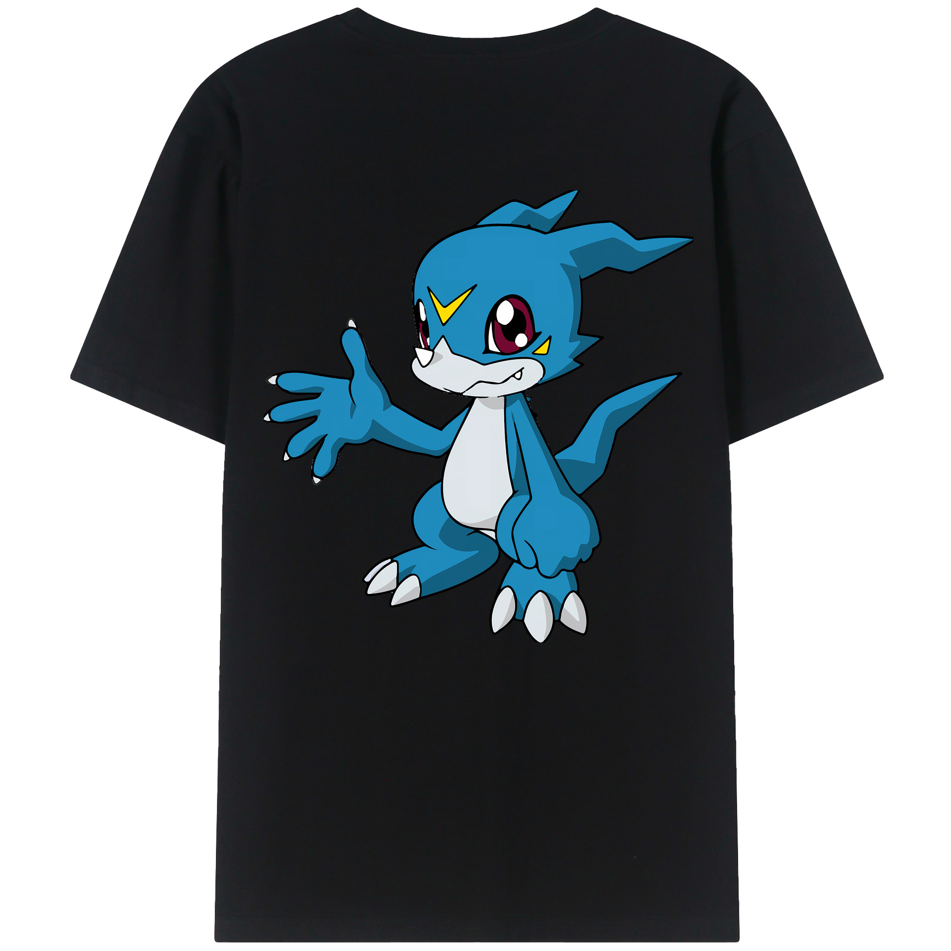（画像用） Digimon デジタルモンスター/デジモン レディース半袖Tシャツ(バックプリント)