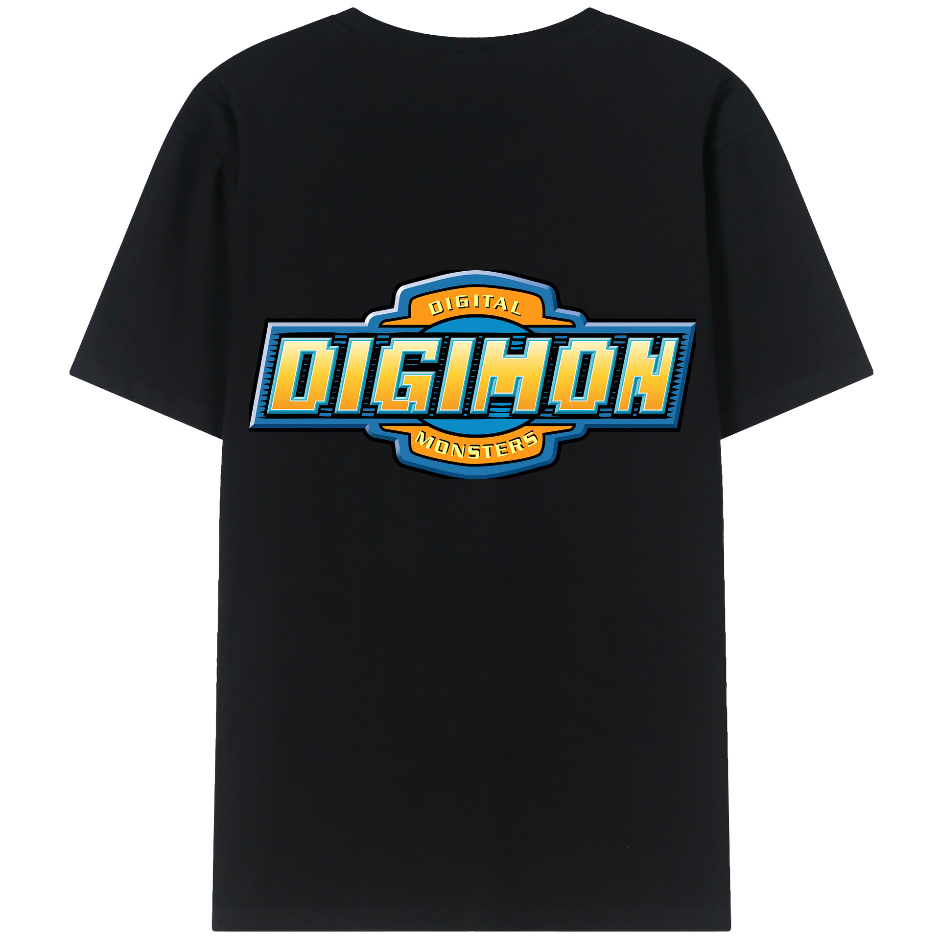 （画像用） Digimon デジタルモンスター/デジモン レディース半袖Tシャツ(バックプリント)