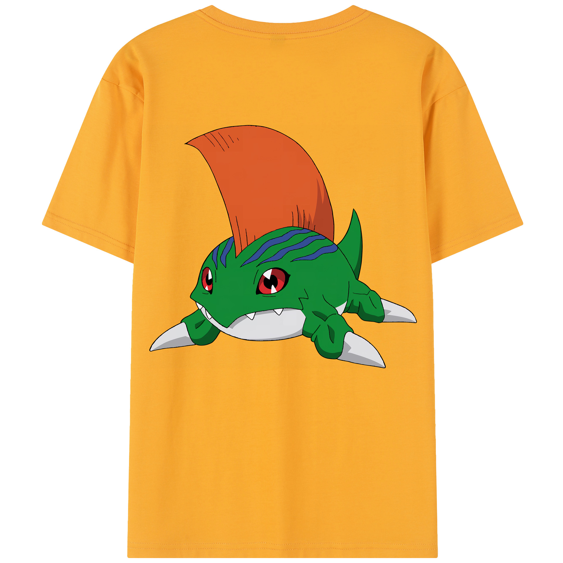 （画像用） Digimon デジタルモンスター/デジモン レディース半袖Tシャツ(バックプリント)