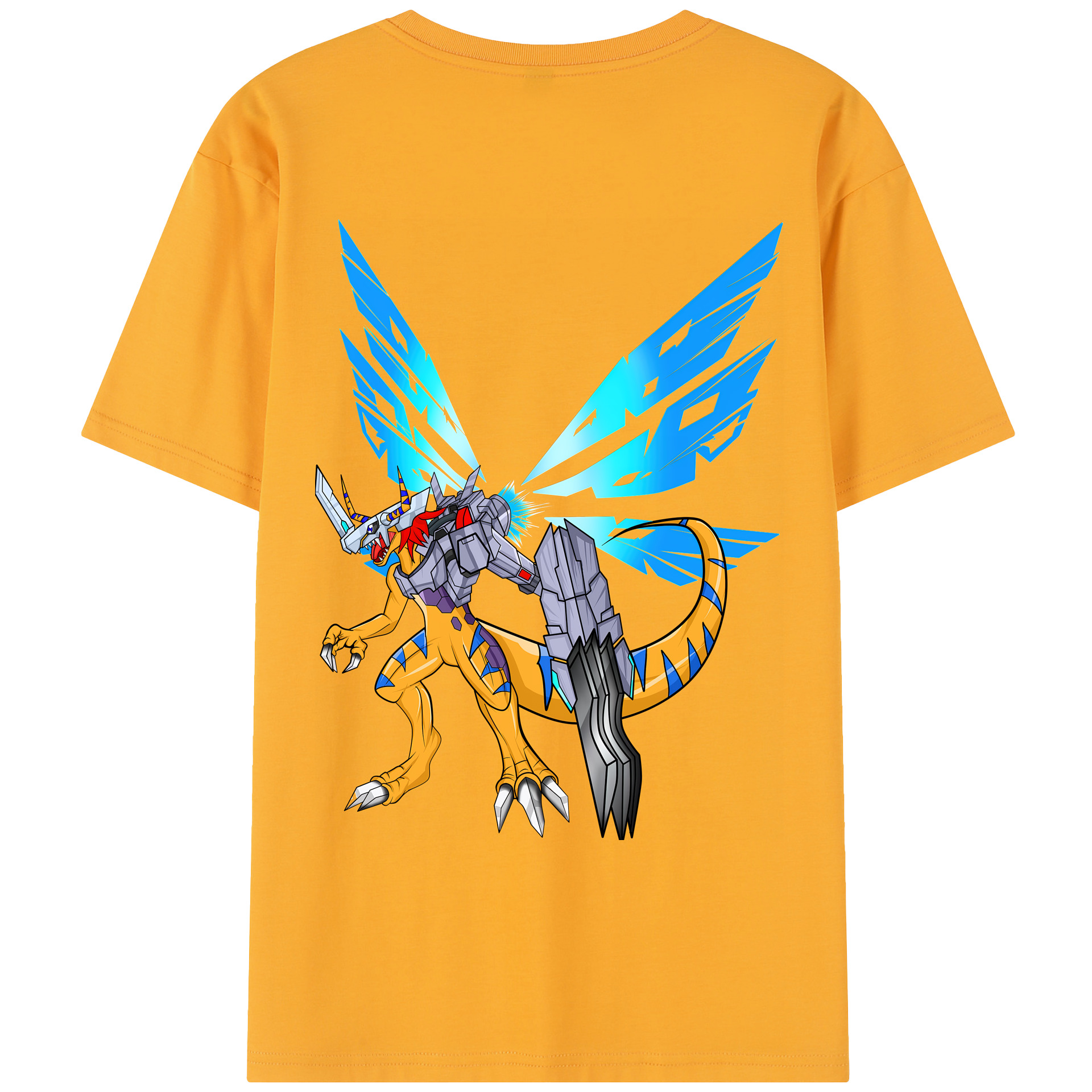 （画像用） Digimon デジタルモンスター/デジモン レディース半袖Tシャツ(バックプリント)