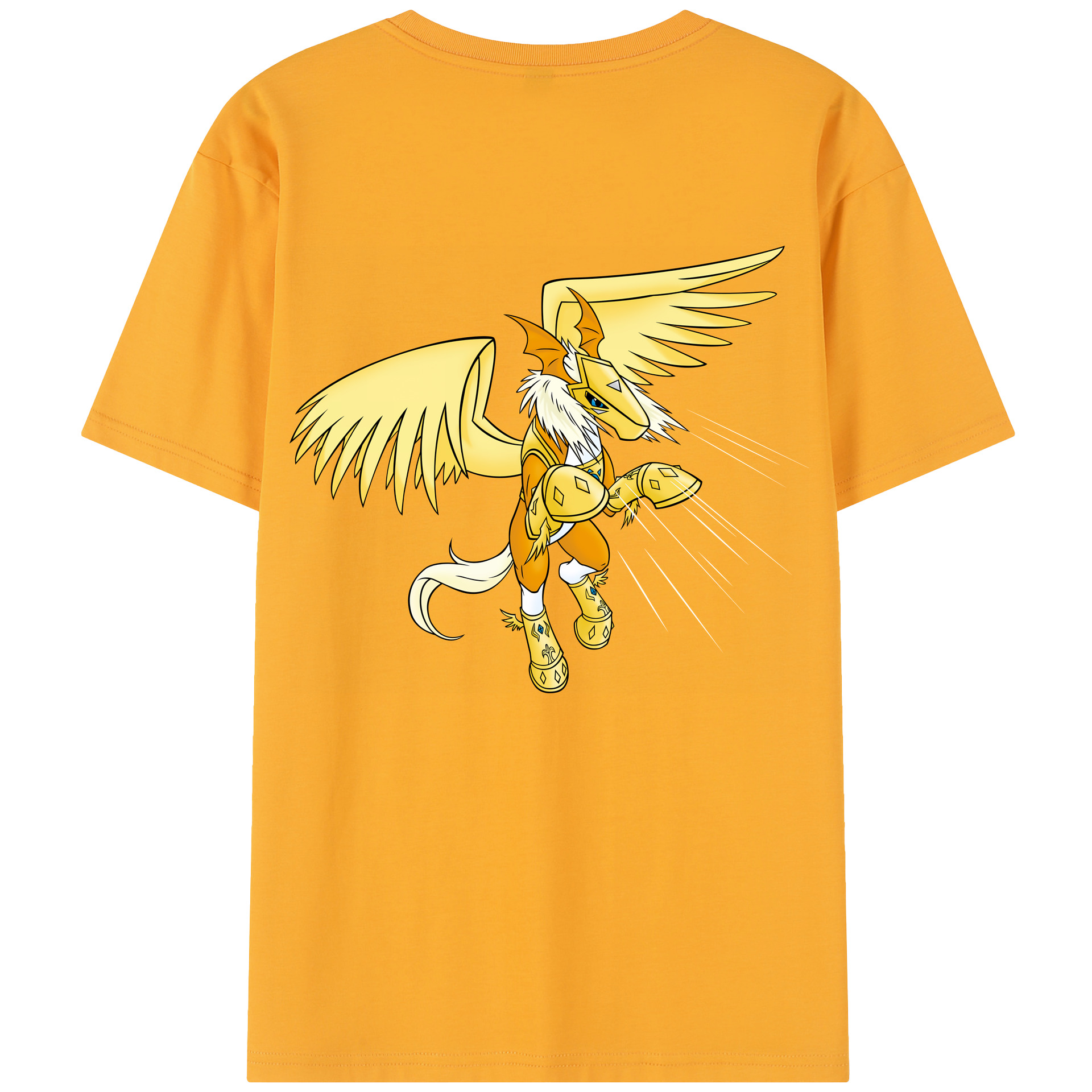 （画像用） Digimon デジタルモンスター/デジモン レディース半袖Tシャツ(バックプリント)